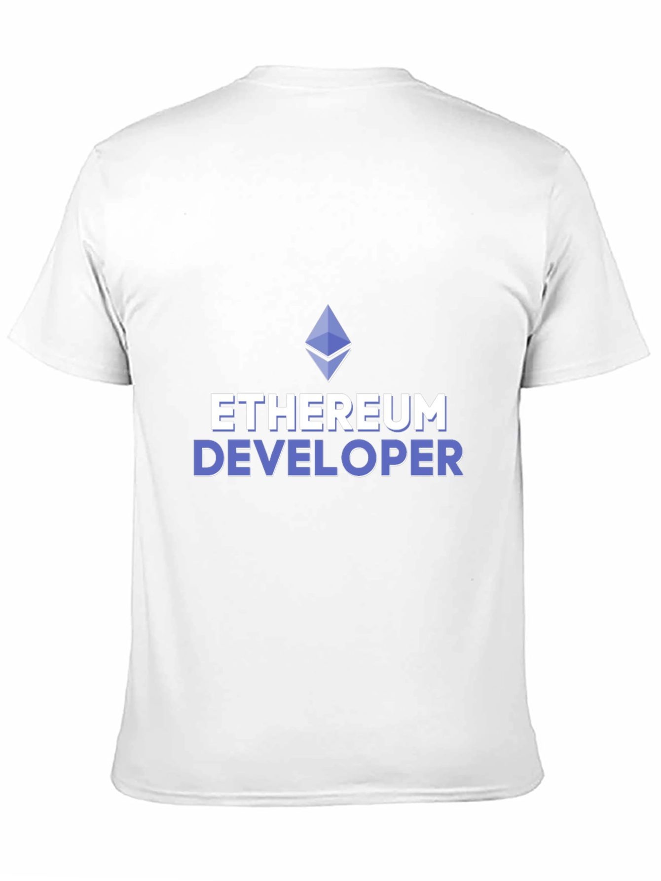 Ethereum Developer Black T-Shirt | Crypto Fan Tee