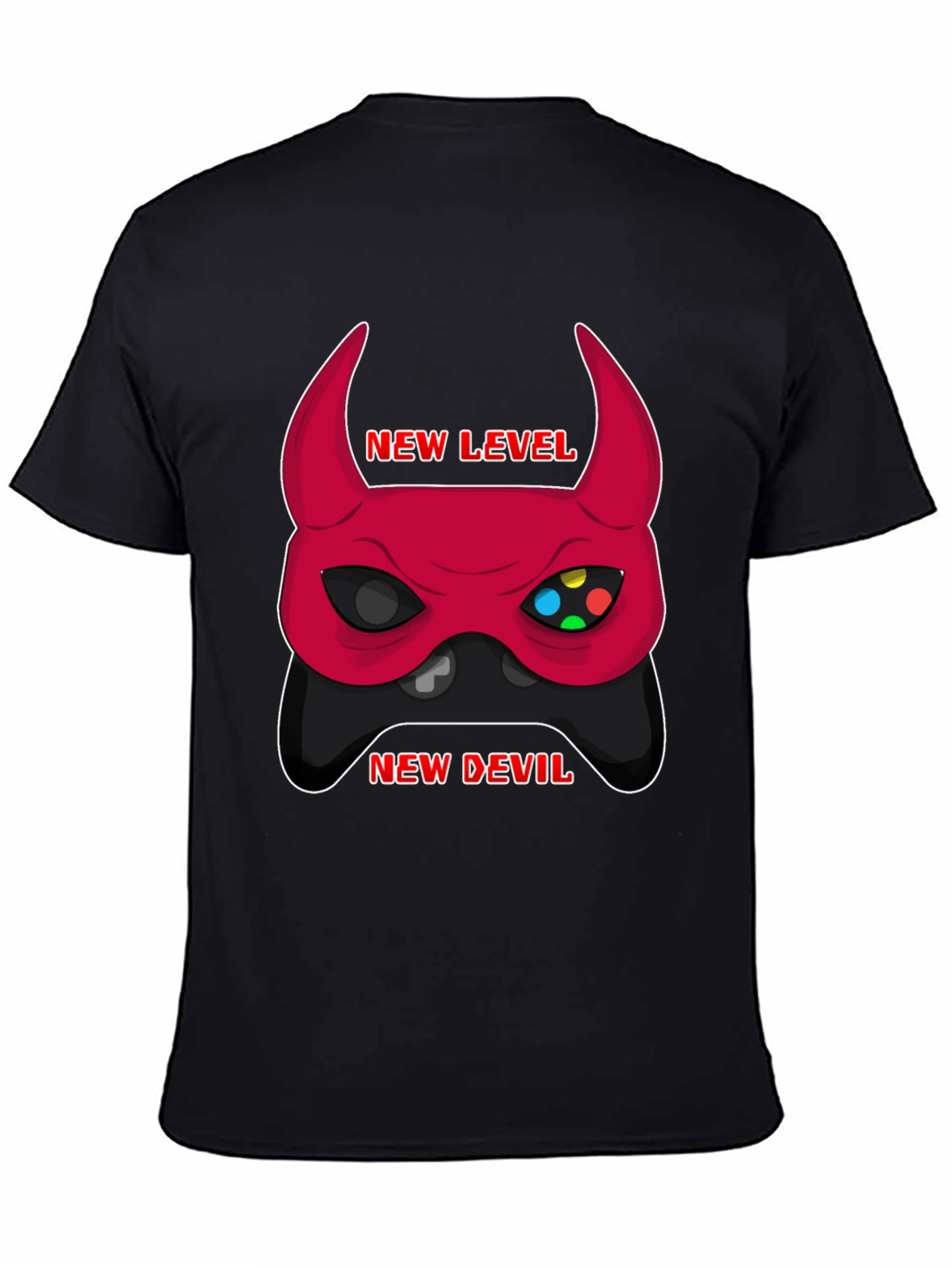 Gaming Devil T-Shirt: New Level New Devil