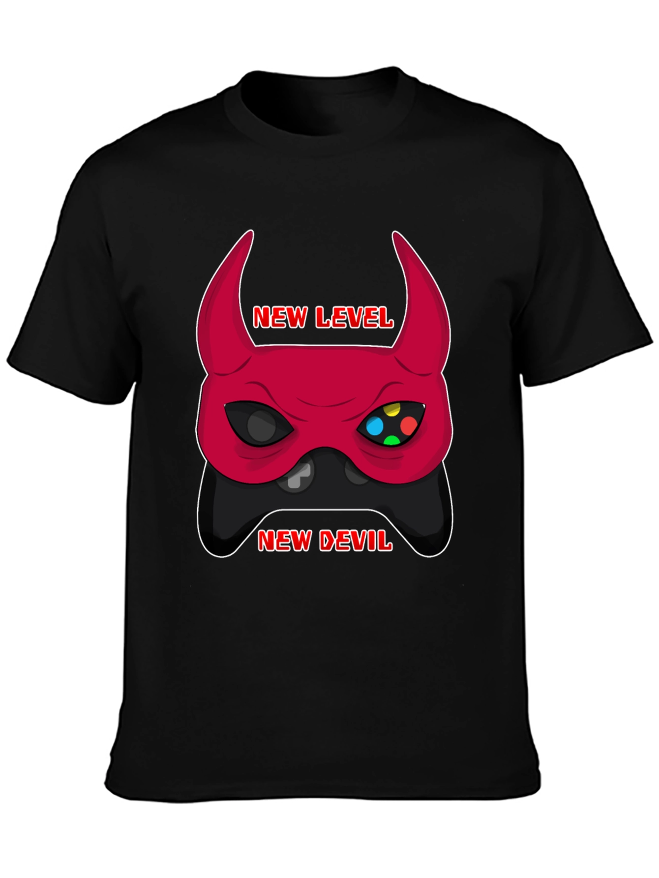 Gaming Devil T-Shirt: New Level New Devil