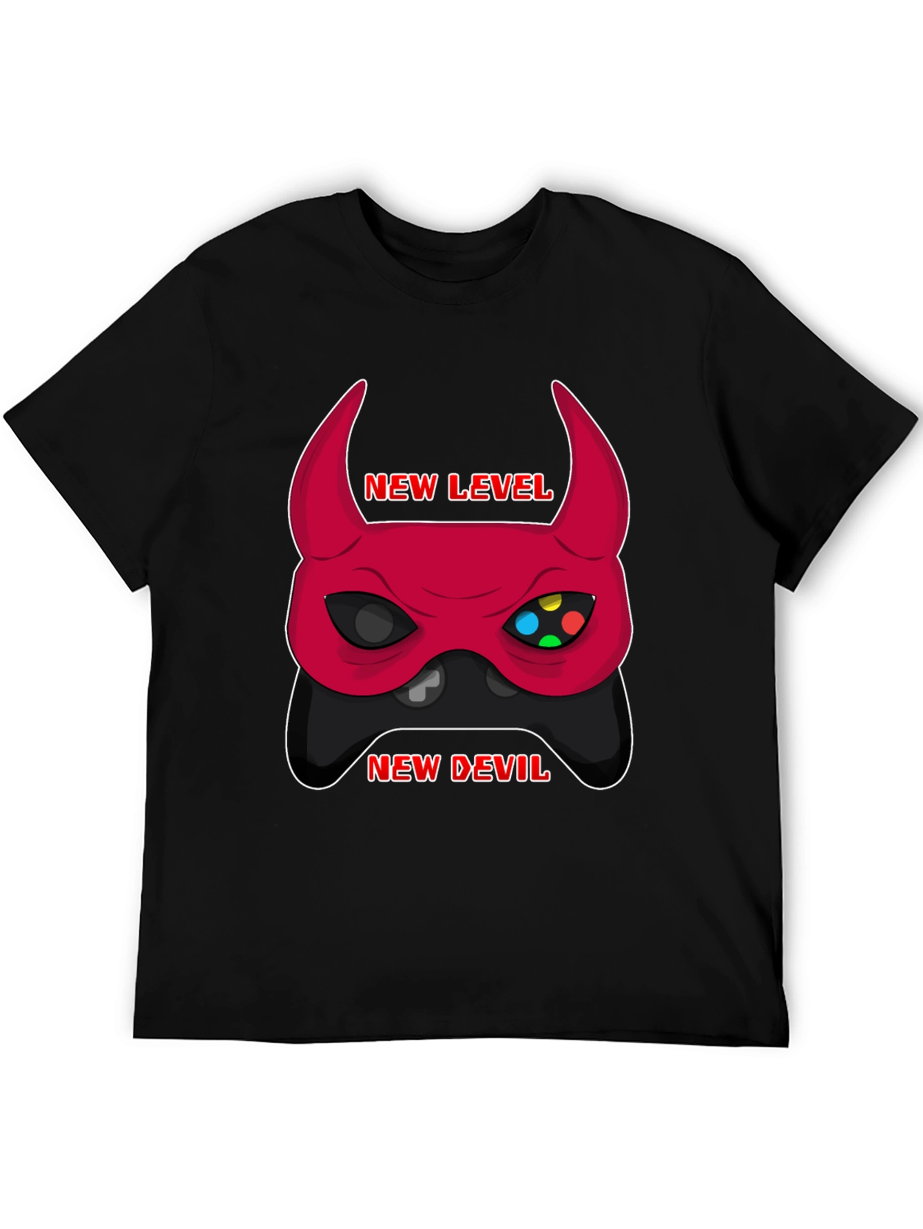 Gaming Devil T-Shirt: New Level New Devil