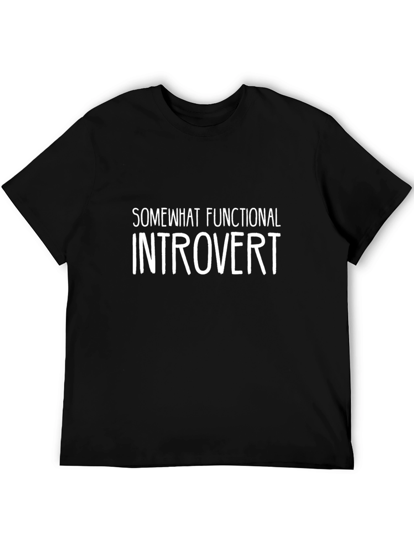 Somewhat Functional Introvert T-Shirt - Black