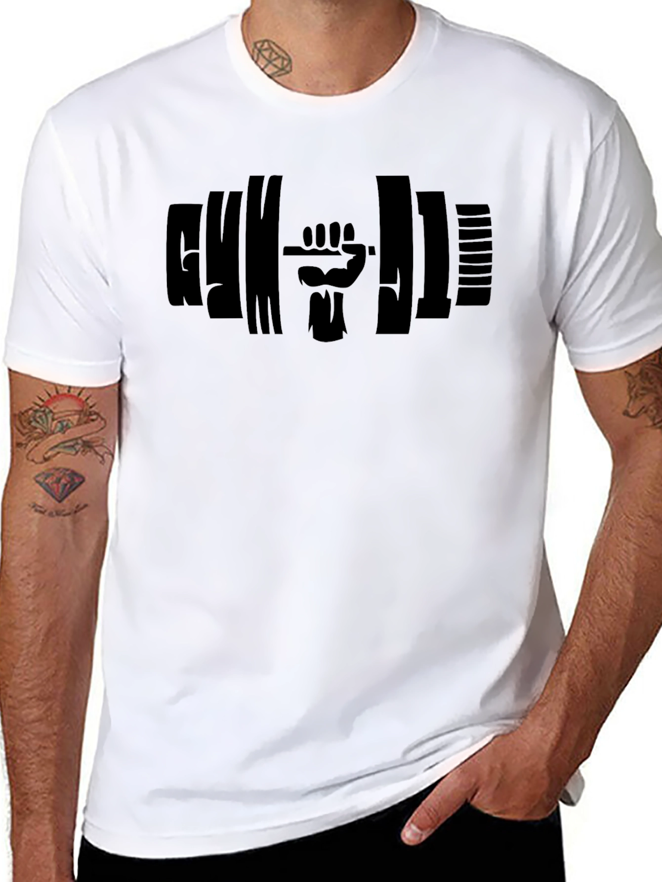 Gym Power Graphic T-Shirt