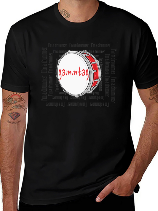 Drummer T-Shirt - gammtag Design