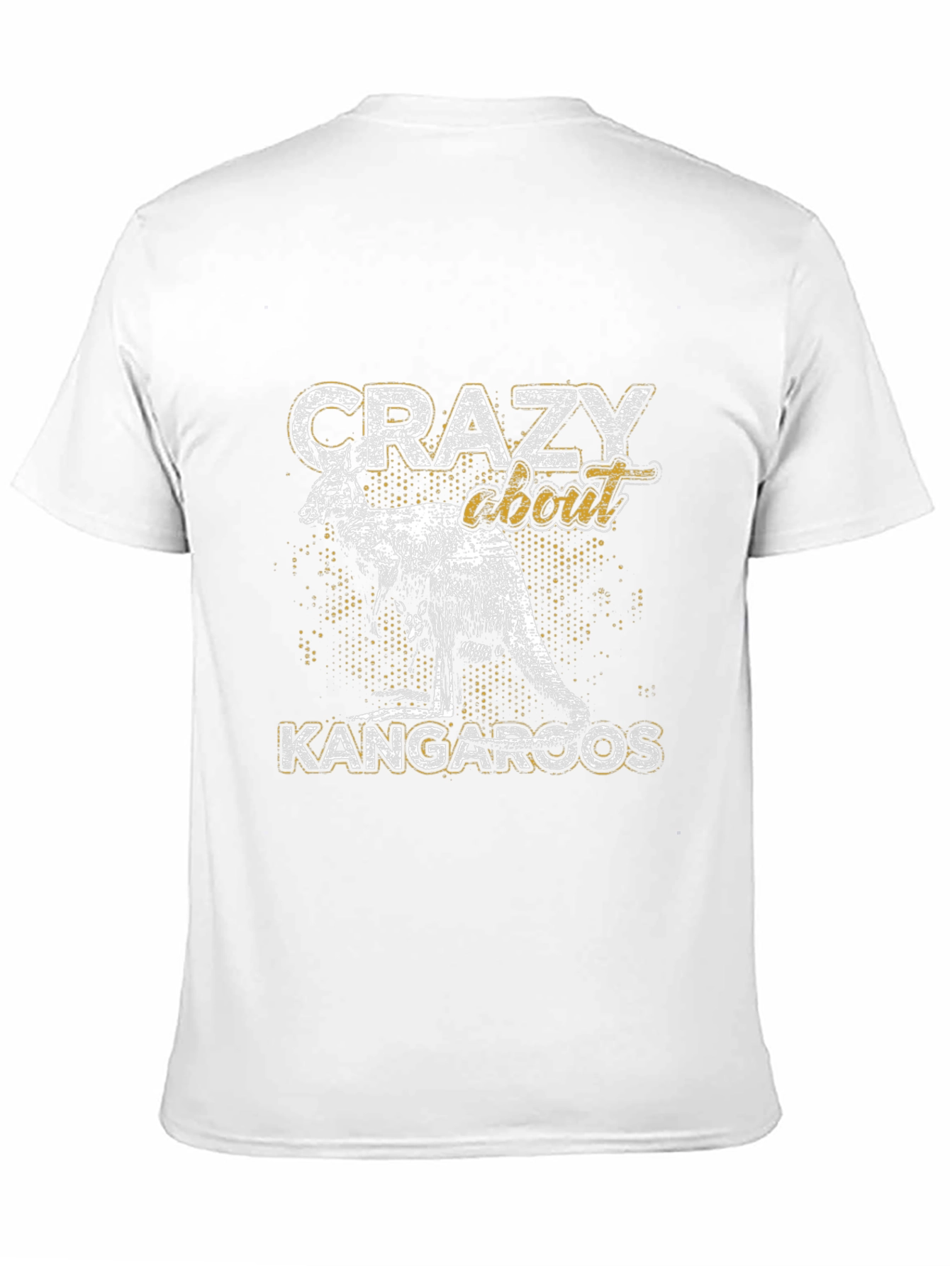 Crazy About Kangaroos Graphic T-Shirt