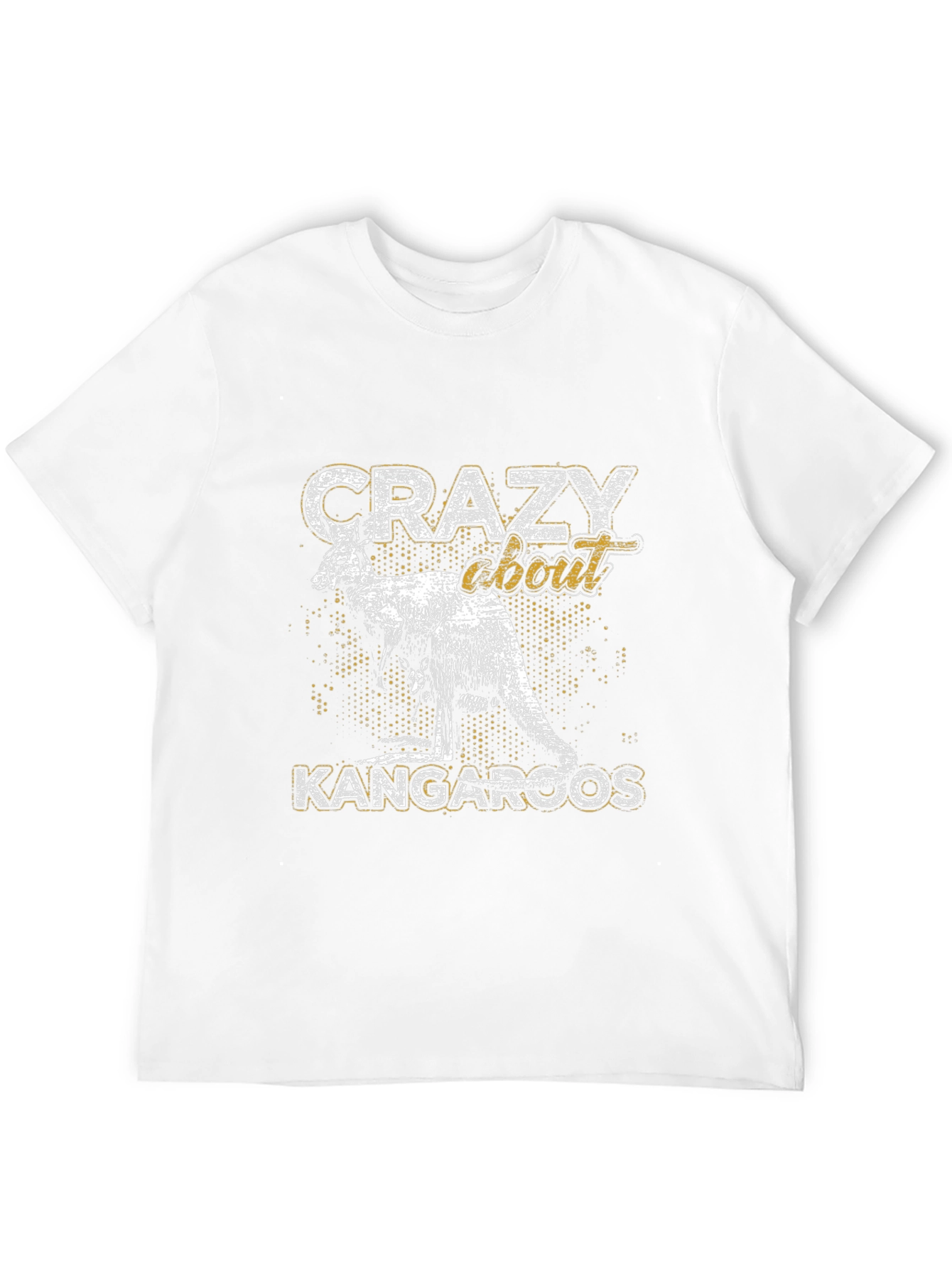 Crazy About Kangaroos Graphic T-Shirt