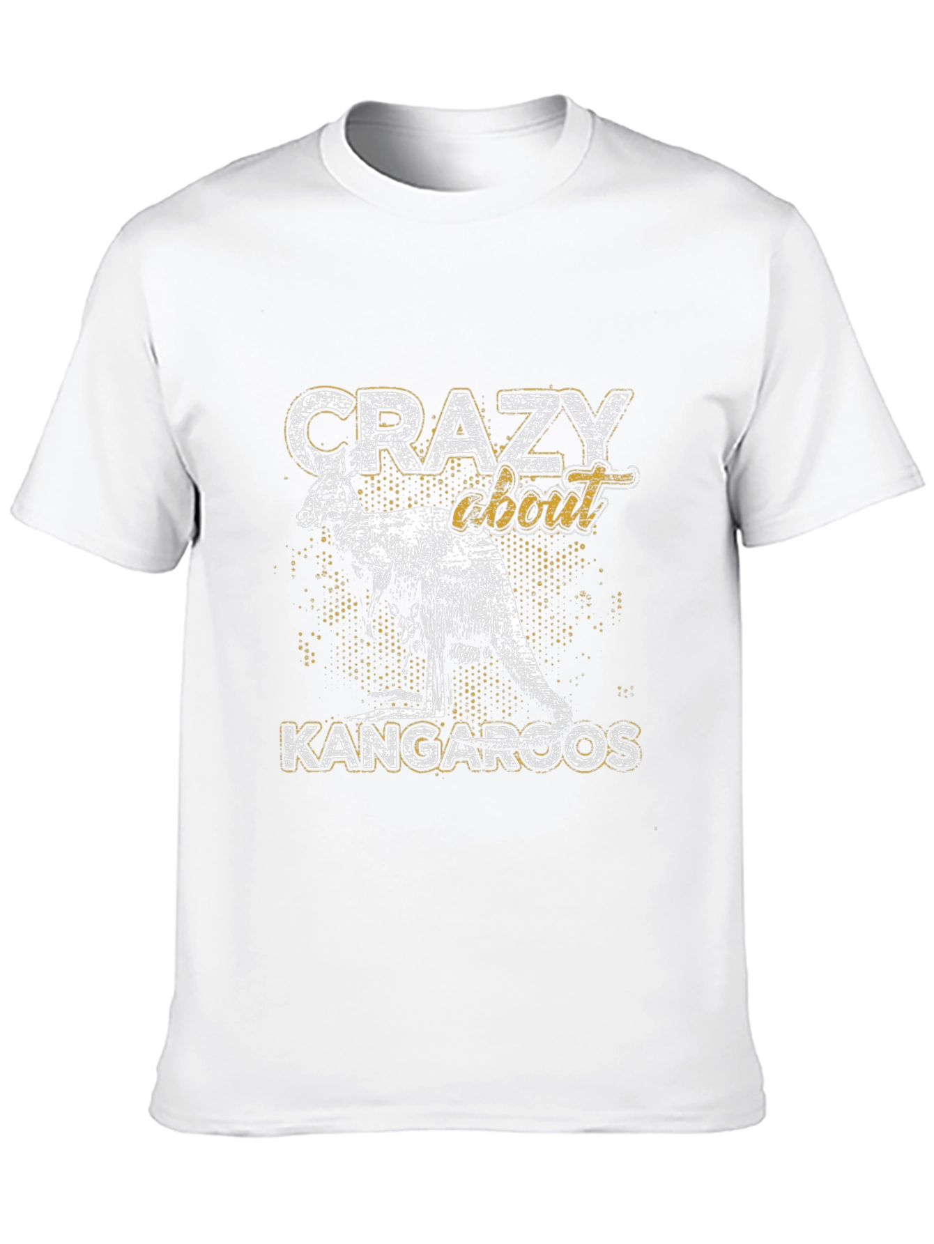 Crazy About Kangaroos Graphic T-Shirt