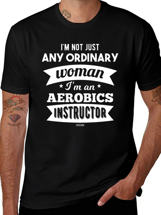 Aerobics Instructor T-Shirt - Funny Gym Workout Tee