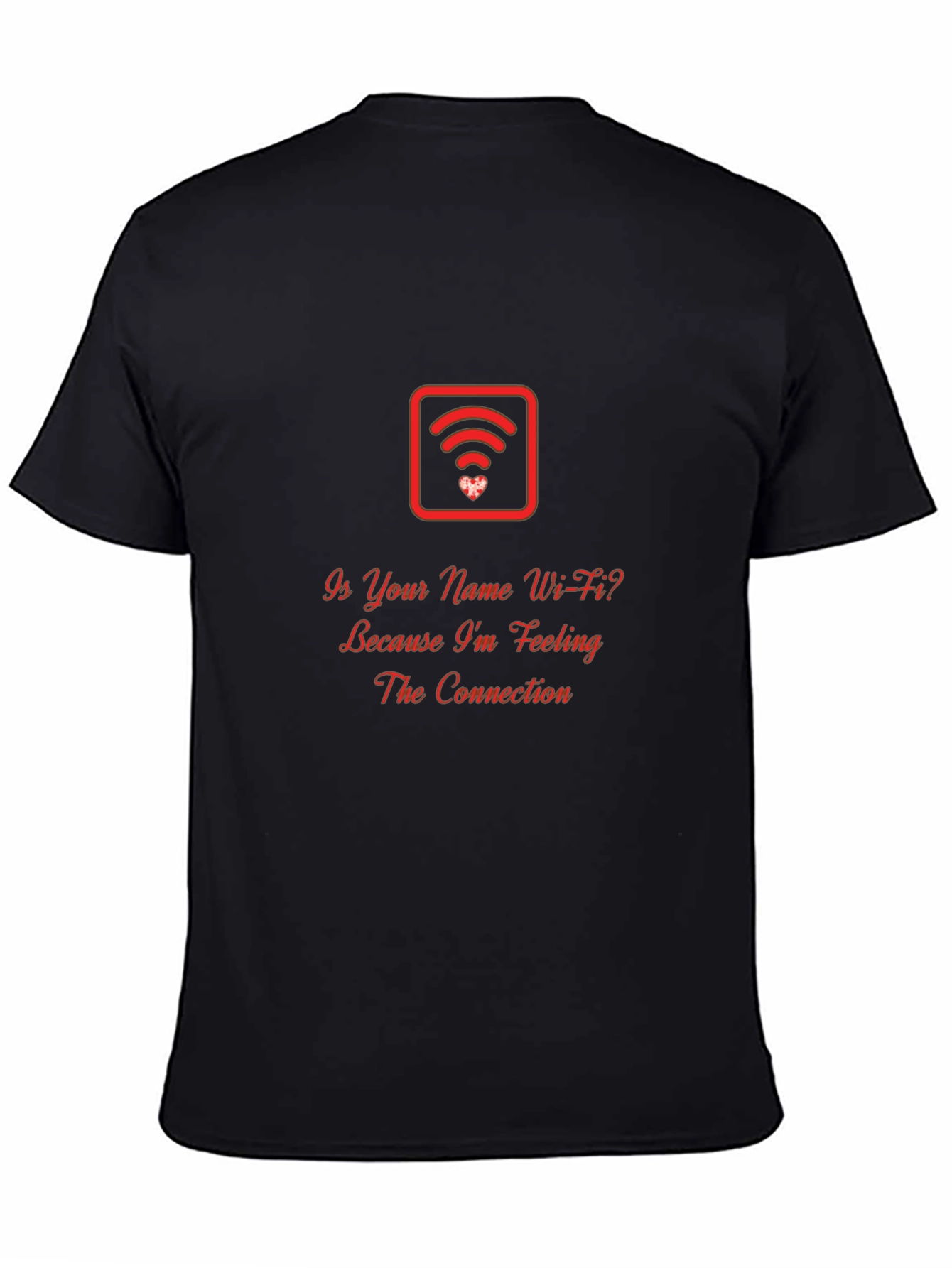 Wi-Fi Connection Love T-Shirt - Romantic Geek Chic