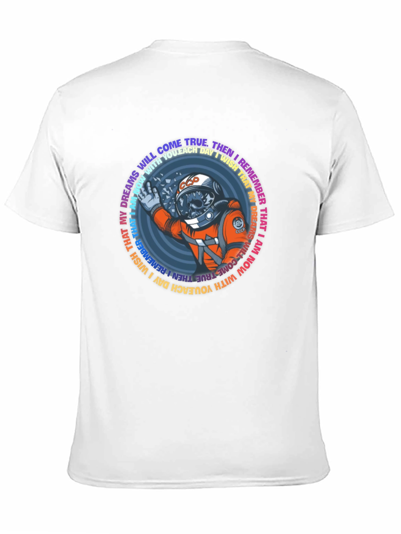 Astronaut Skull T-Shirt - Dreams Come True Tee