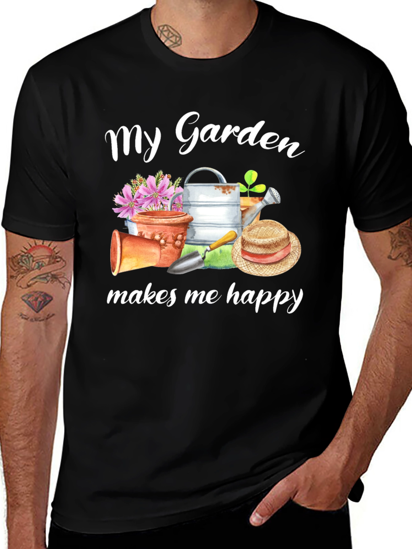 My Garden Makes Me Happy T-Shirt