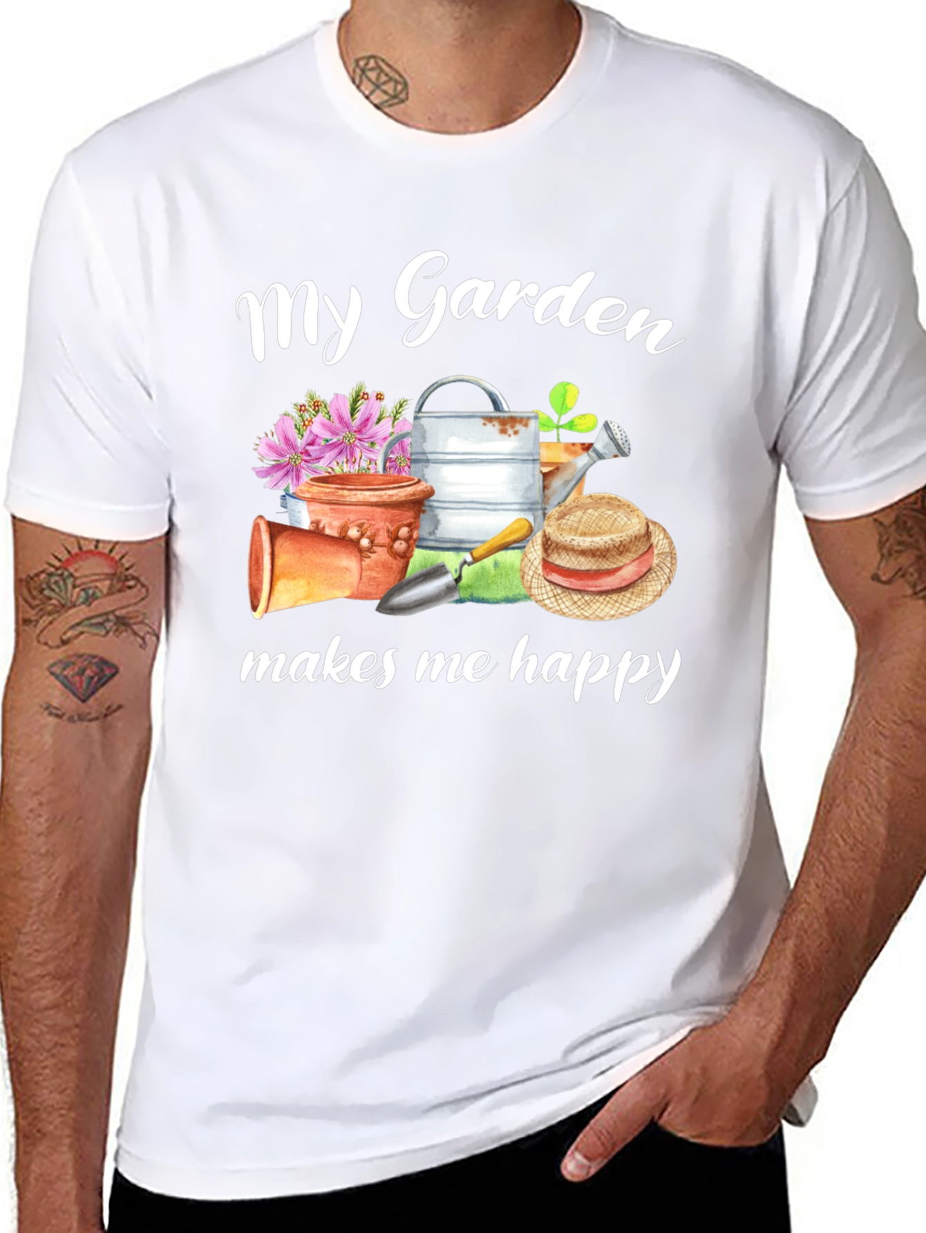 My Garden Makes Me Happy T-Shirt