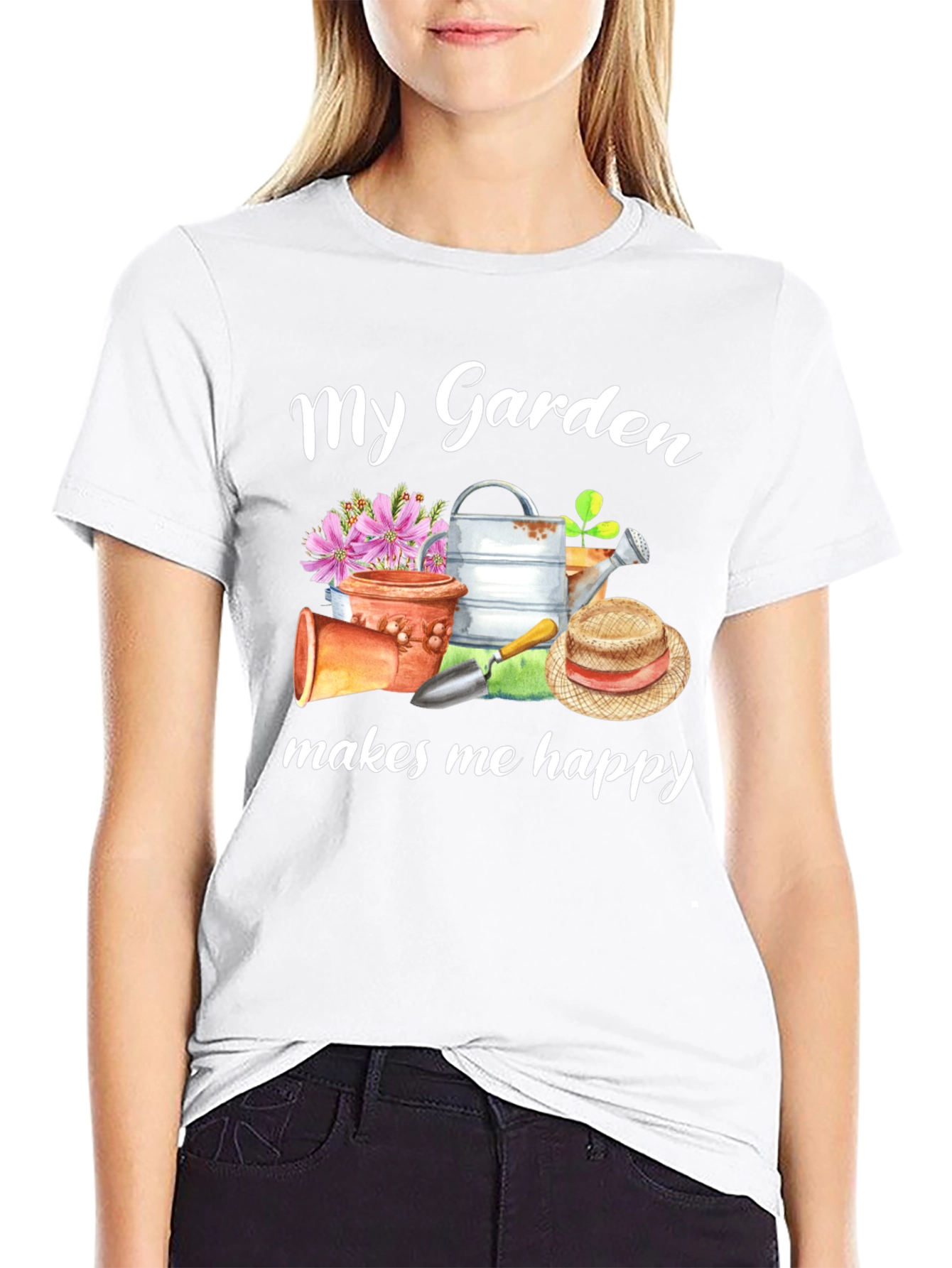 My Garden Makes Me Happy T-Shirt