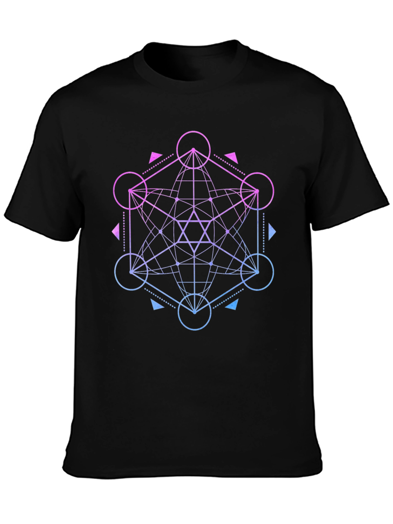 Geometric Metatrons Cube T-Shirt