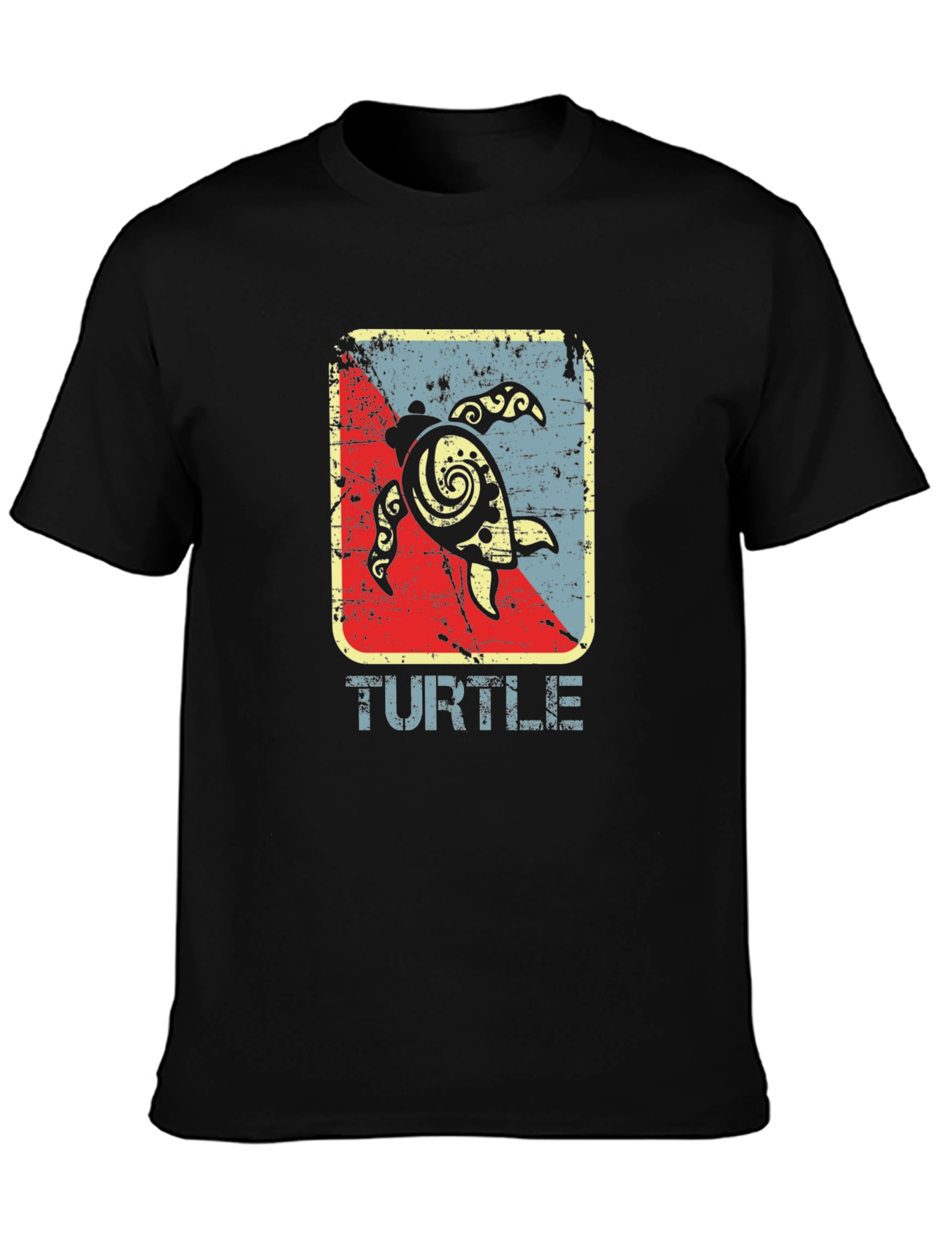 Retro Turtle Graphic T-Shirt