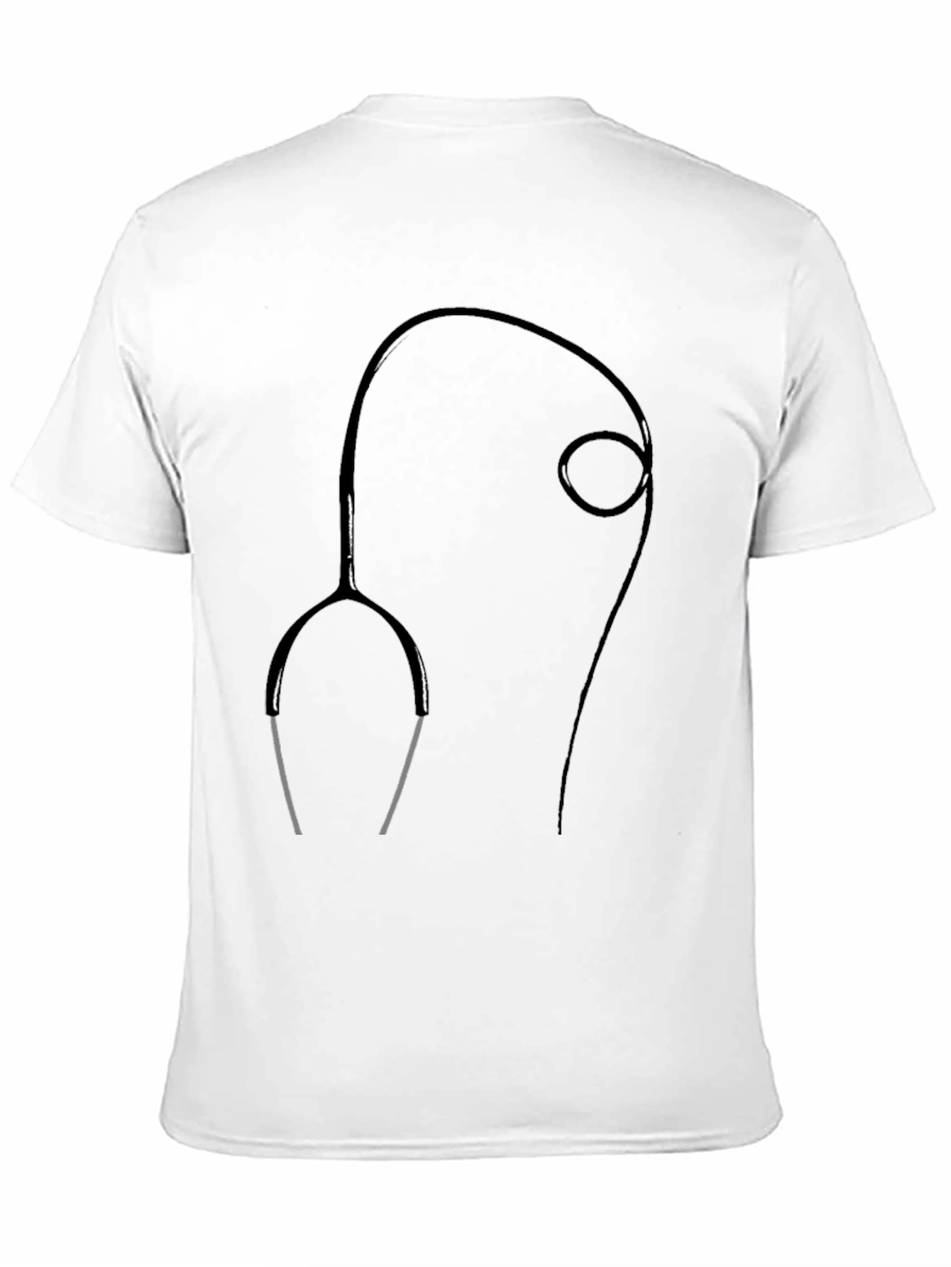 Doctor Stethoscope Graphic Tee - Medical Professional Shirt
