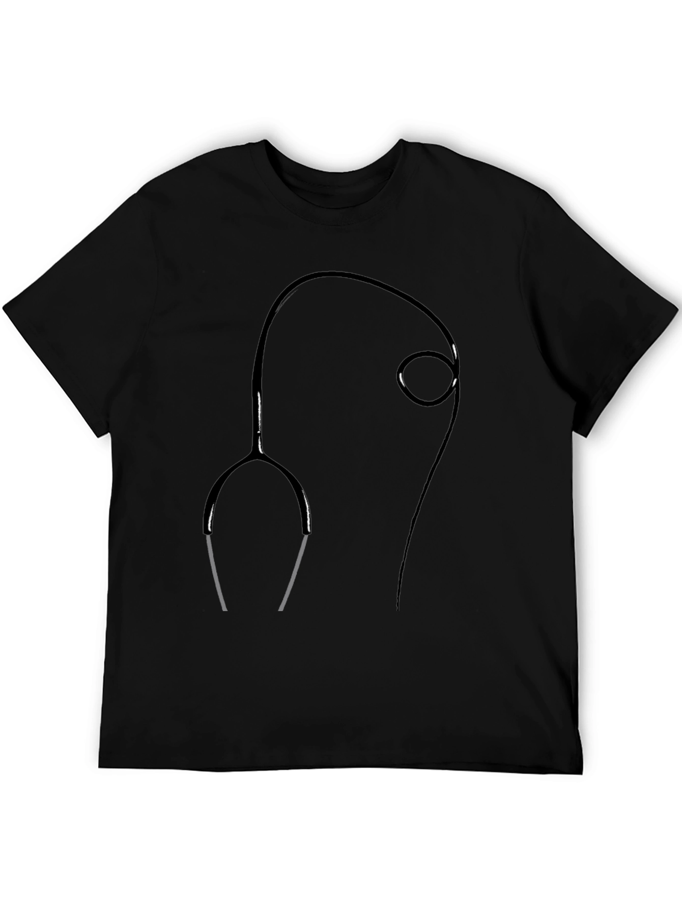 Doctor Stethoscope Graphic Tee - Medical Professional Shirt