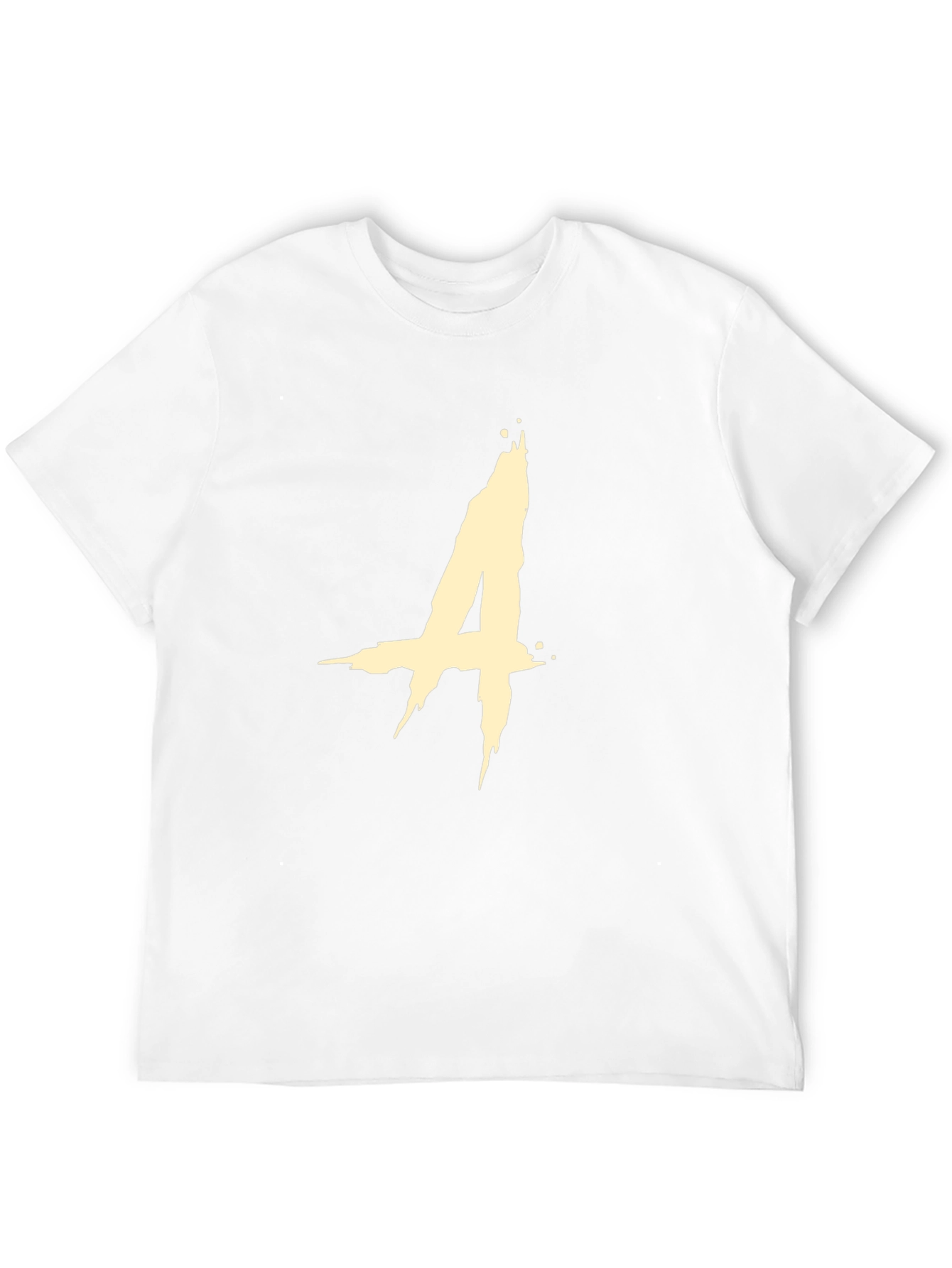 Abstract A Graphic Black T-Shirt