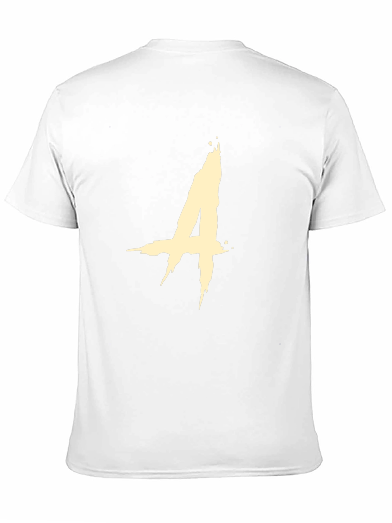 Abstract A Graphic Black T-Shirt