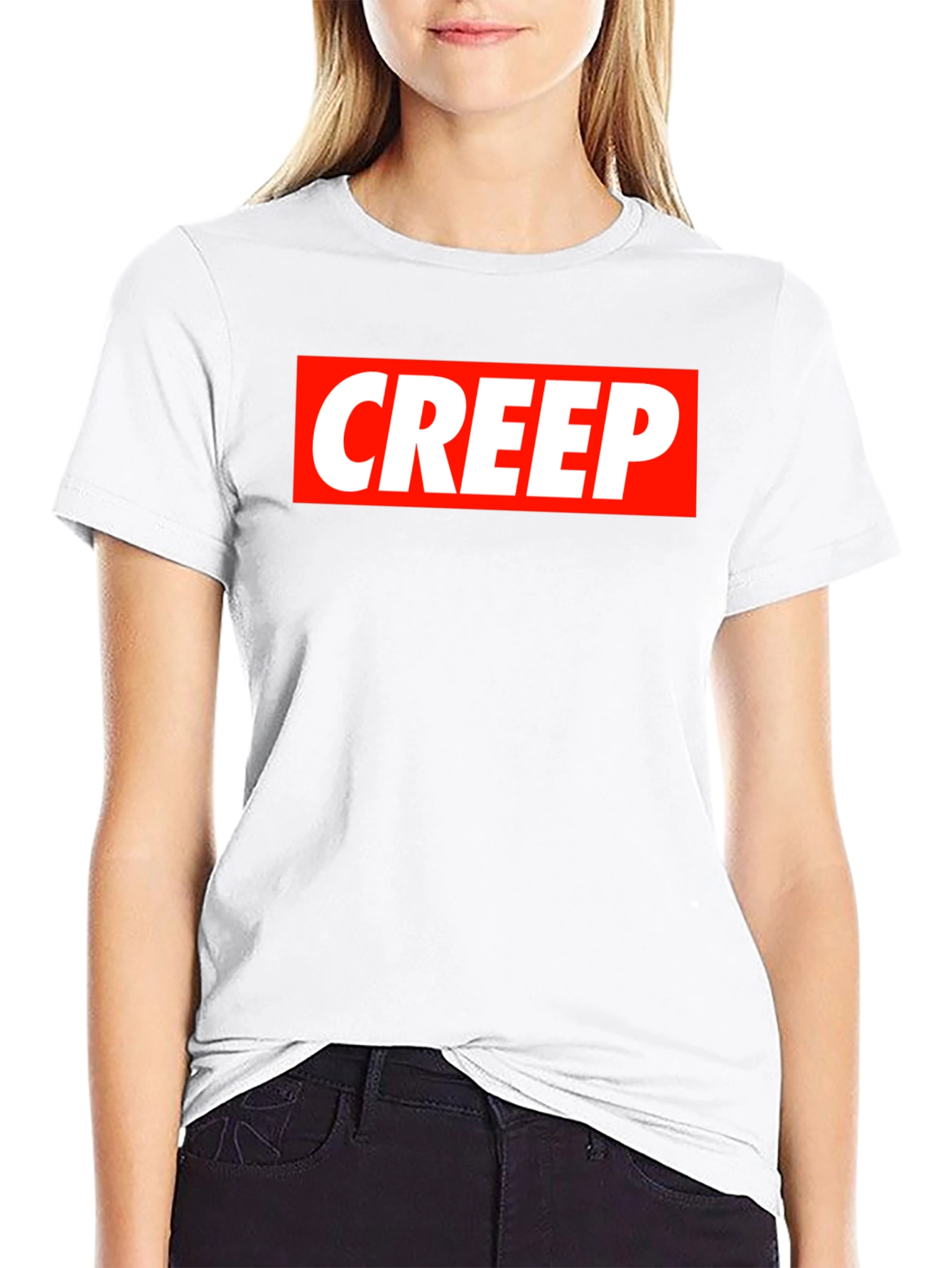 Creep Tee - Bold Graphic Print Soft Cotton T-Shirt