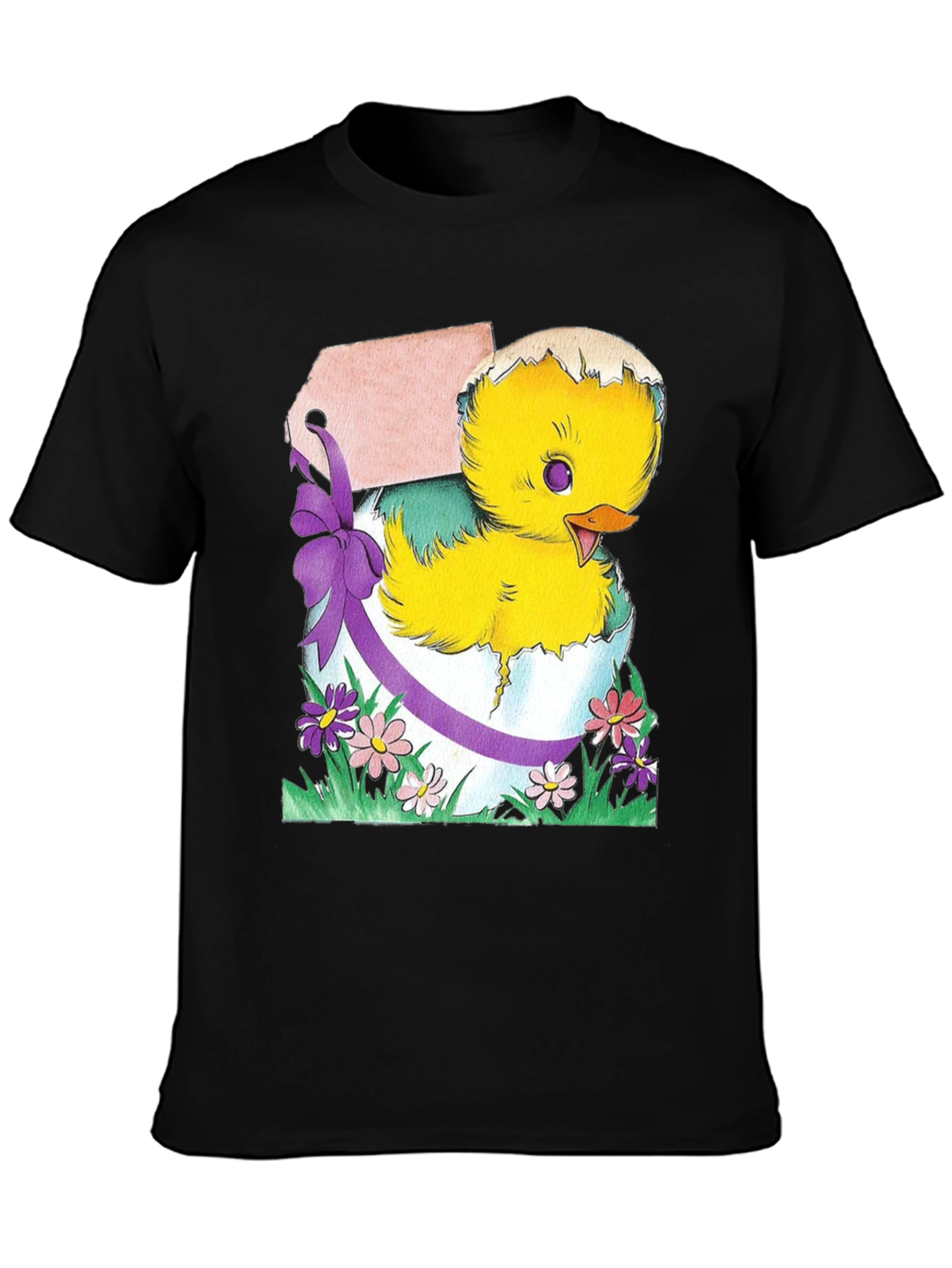 Easter Chick in Eggshell T-Shirt