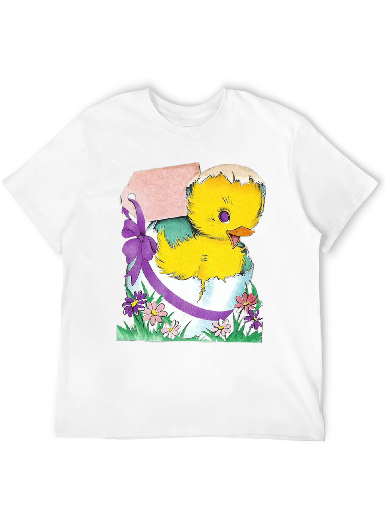 Easter Chick in Eggshell T-Shirt