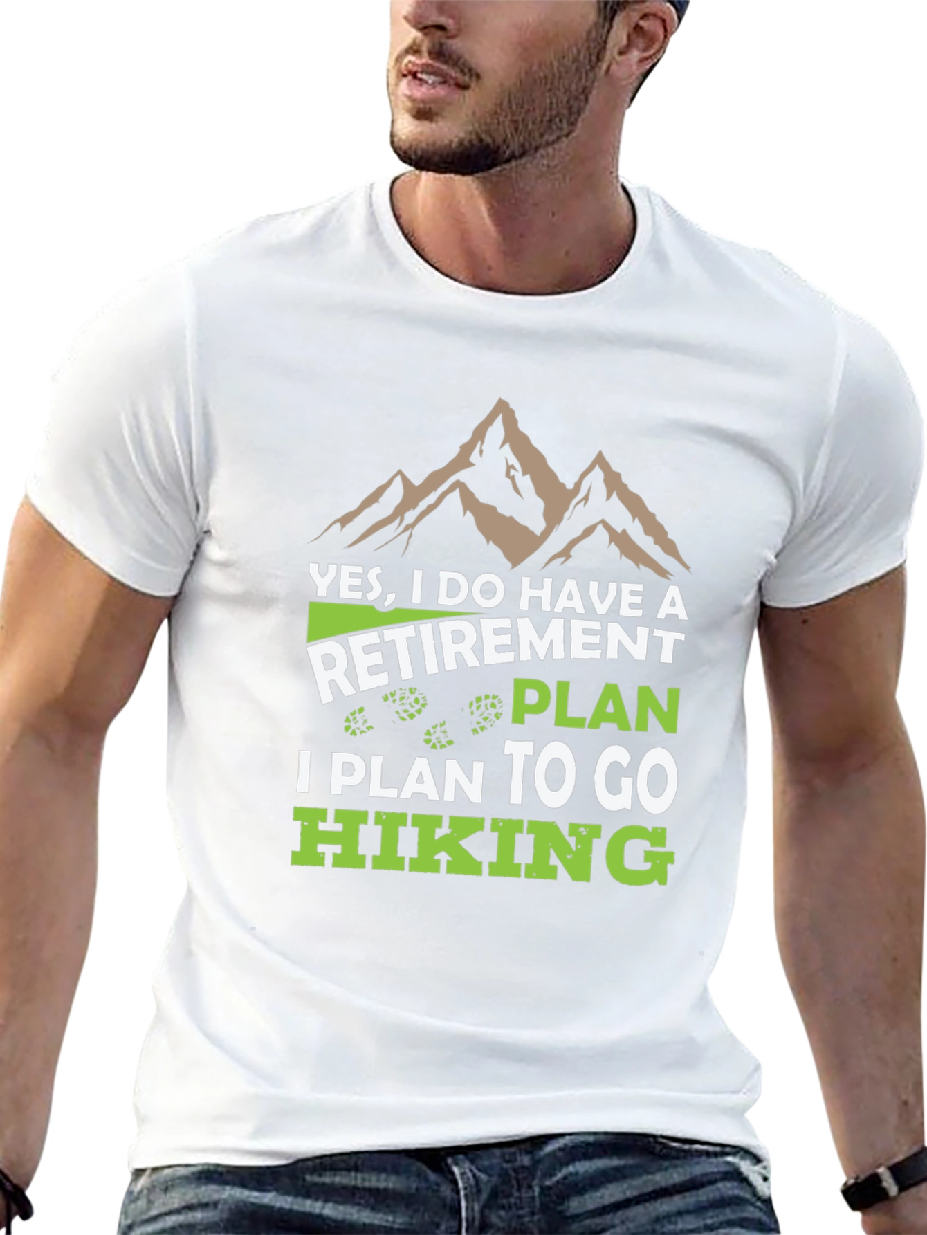 Retirement Plan Hiking T-Shirt