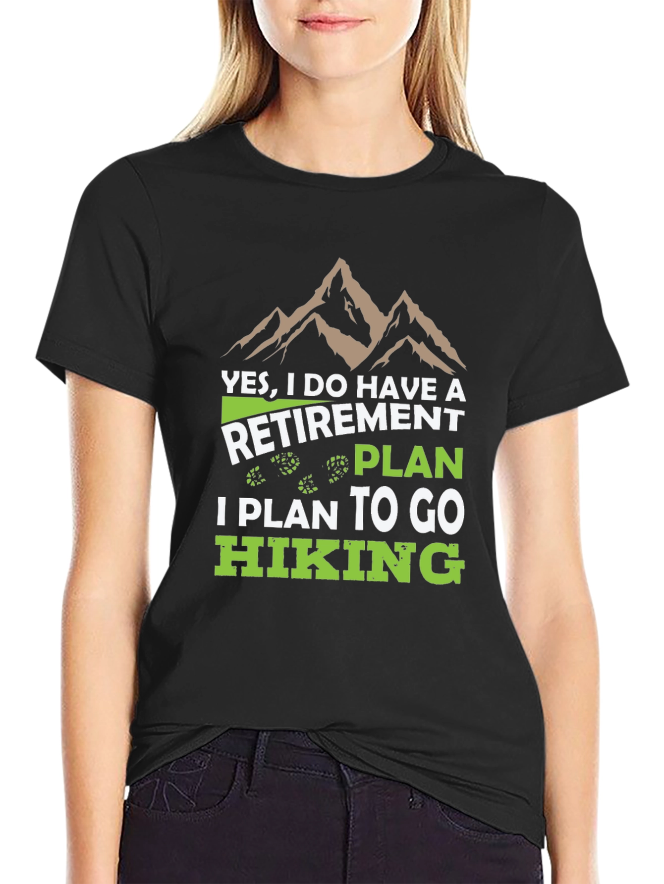 Retirement Plan Hiking T-Shirt