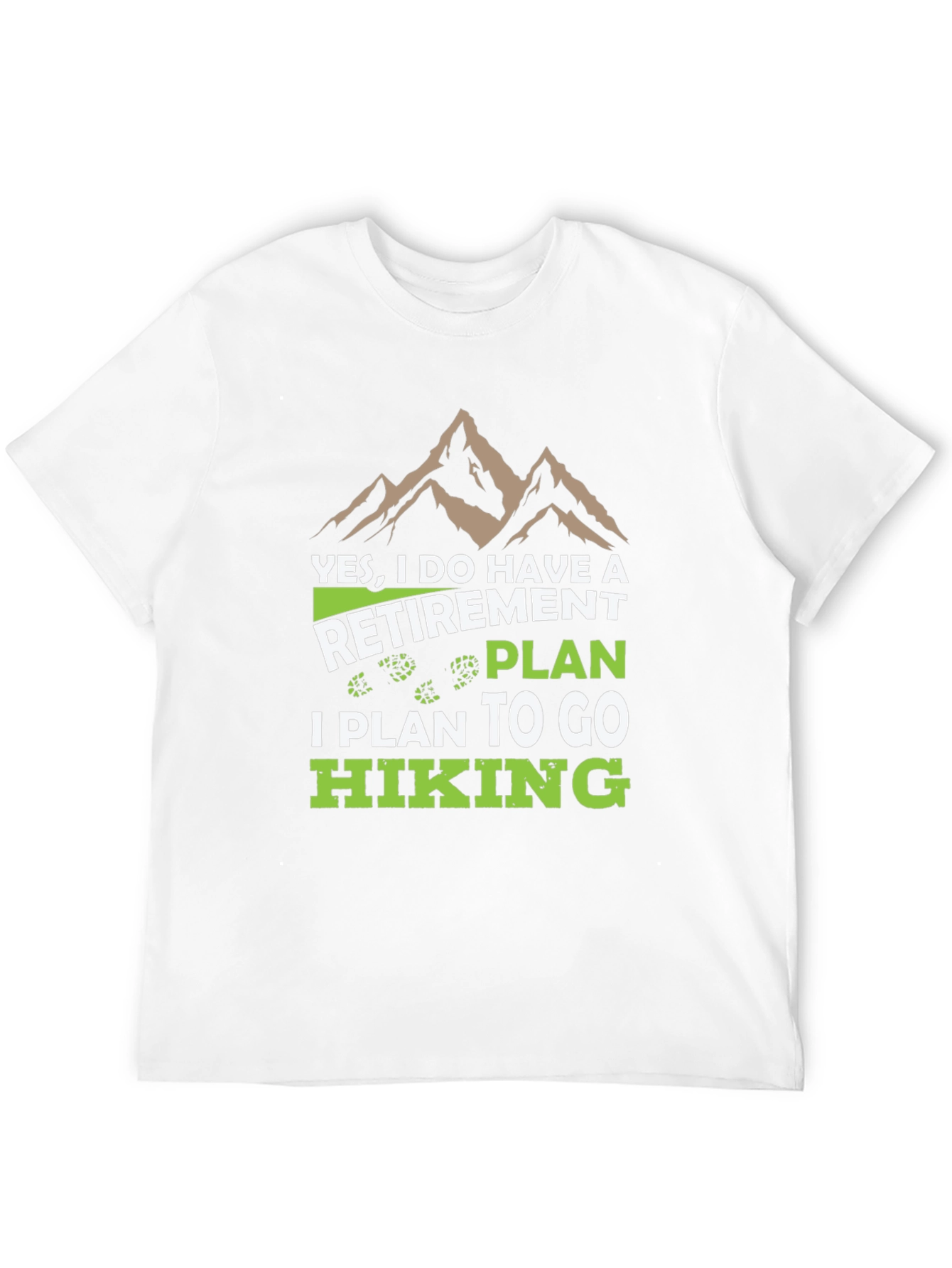 Retirement Plan Hiking T-Shirt