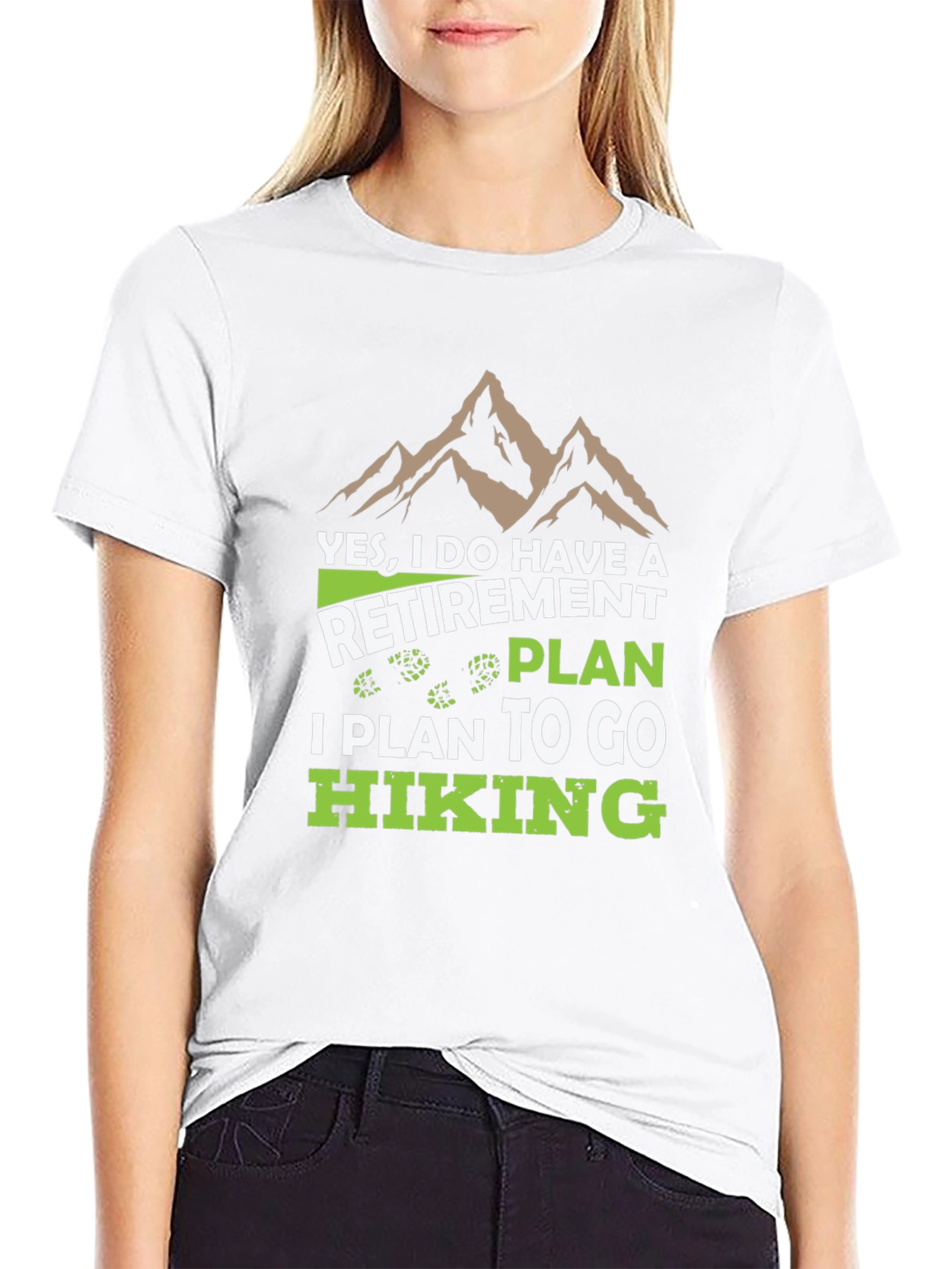 Retirement Plan Hiking T-Shirt