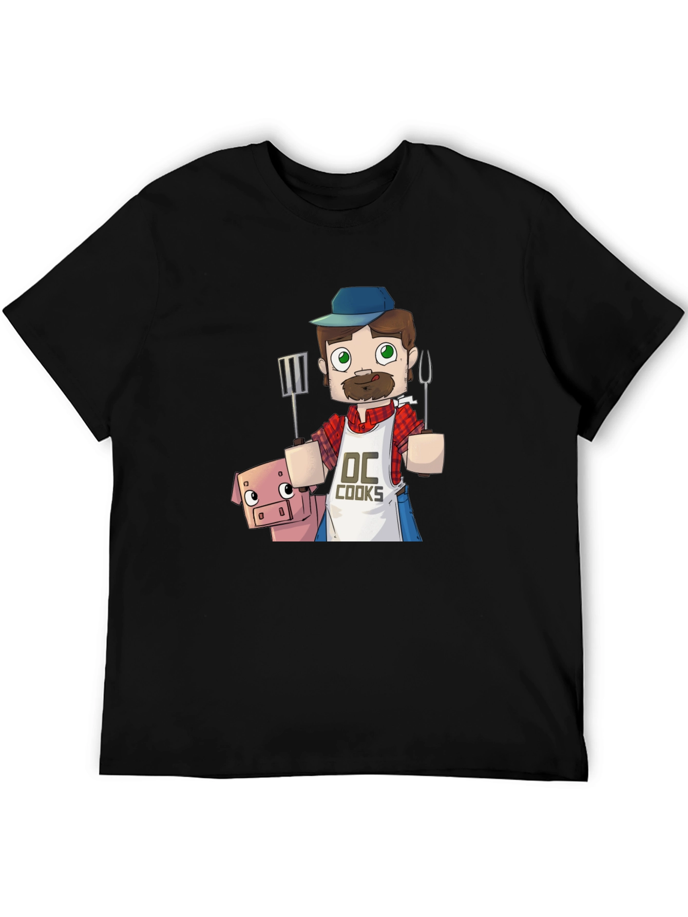 BBQ Chef and Pig Graphic Tee