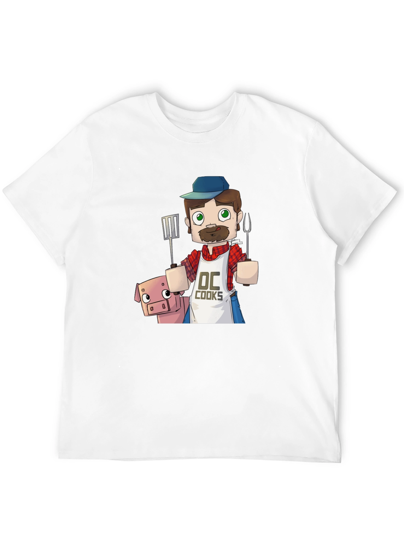 BBQ Chef and Pig Graphic Tee