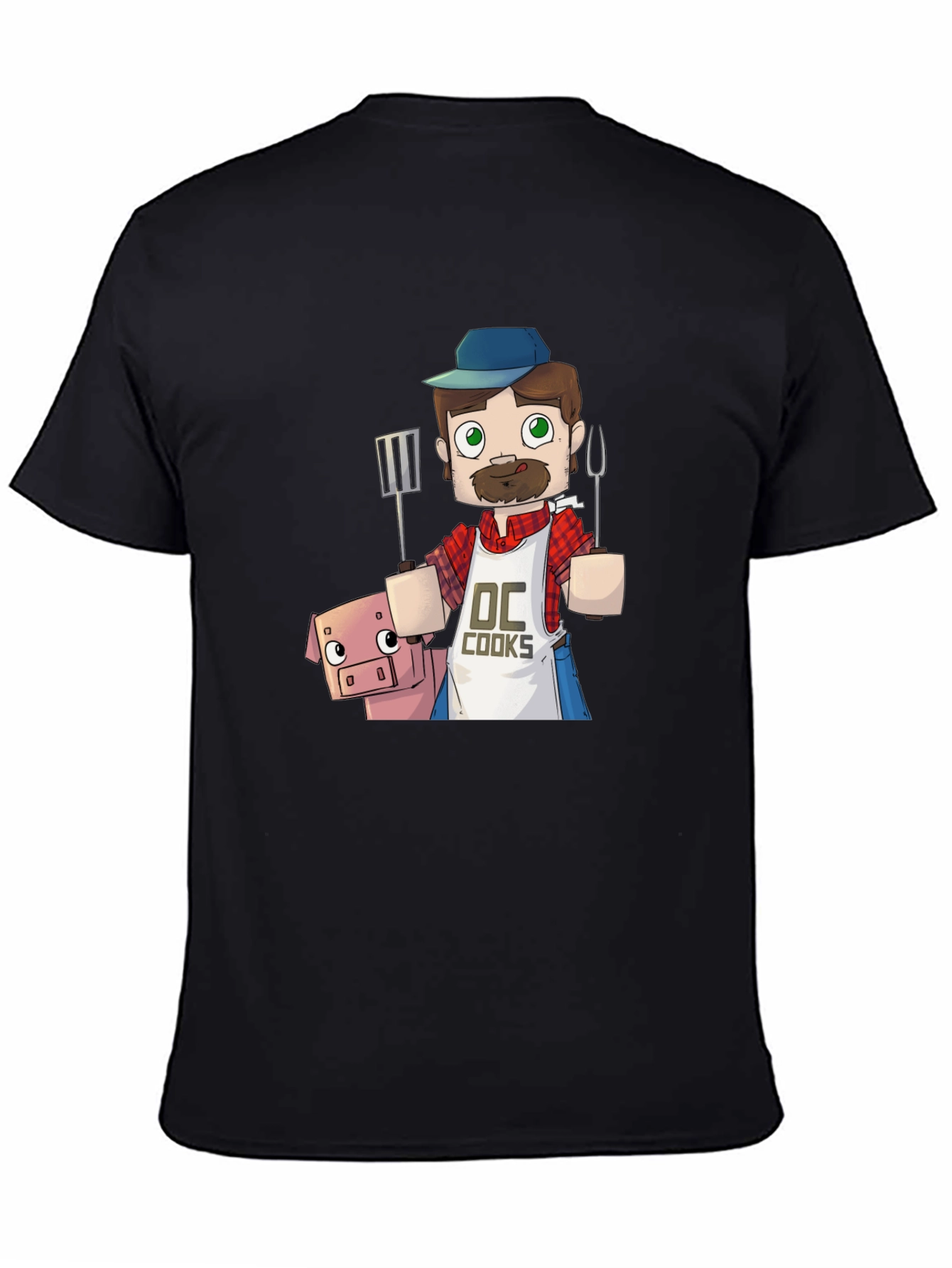 BBQ Chef and Pig Graphic Tee