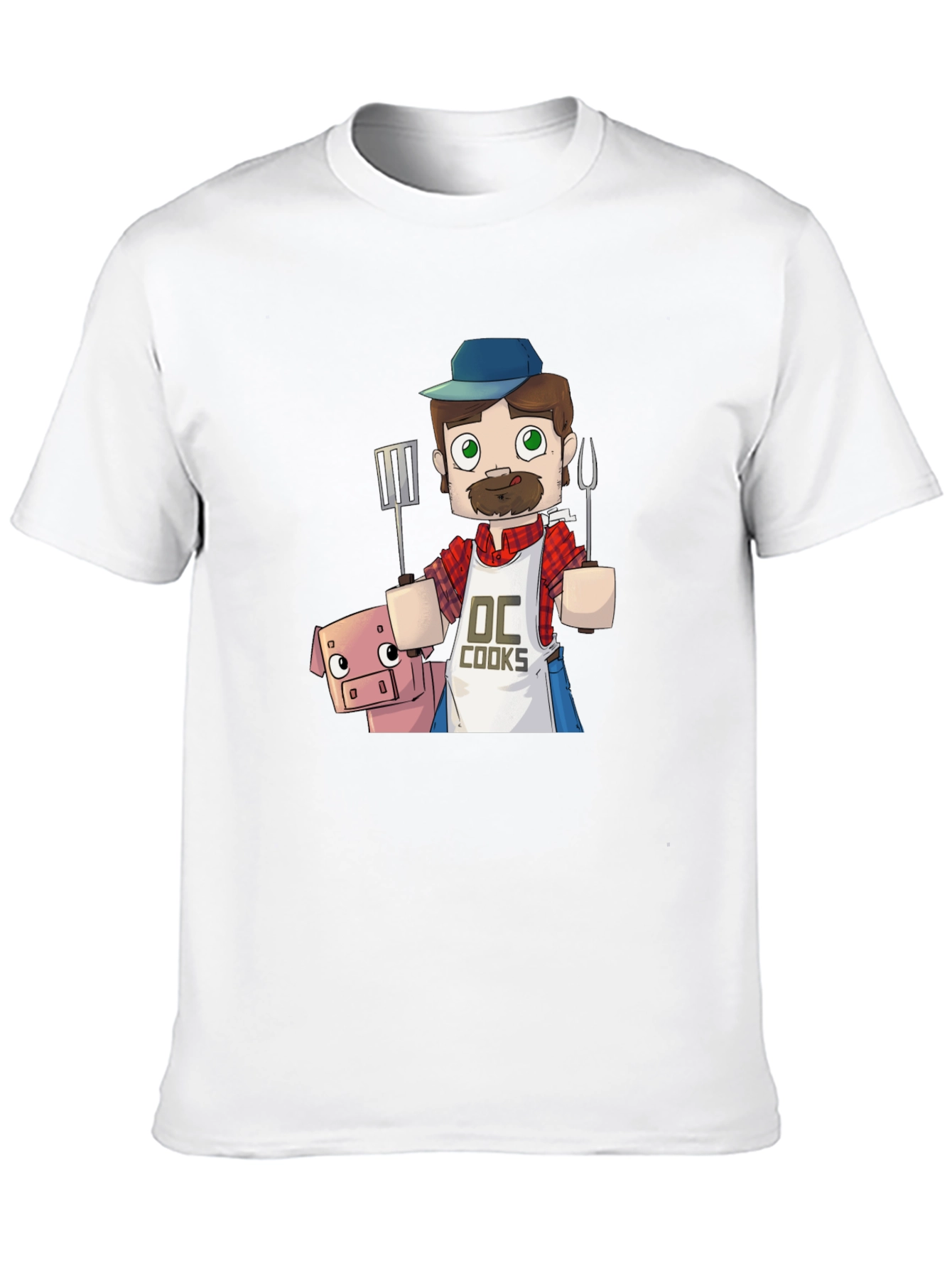 BBQ Chef and Pig Graphic Tee