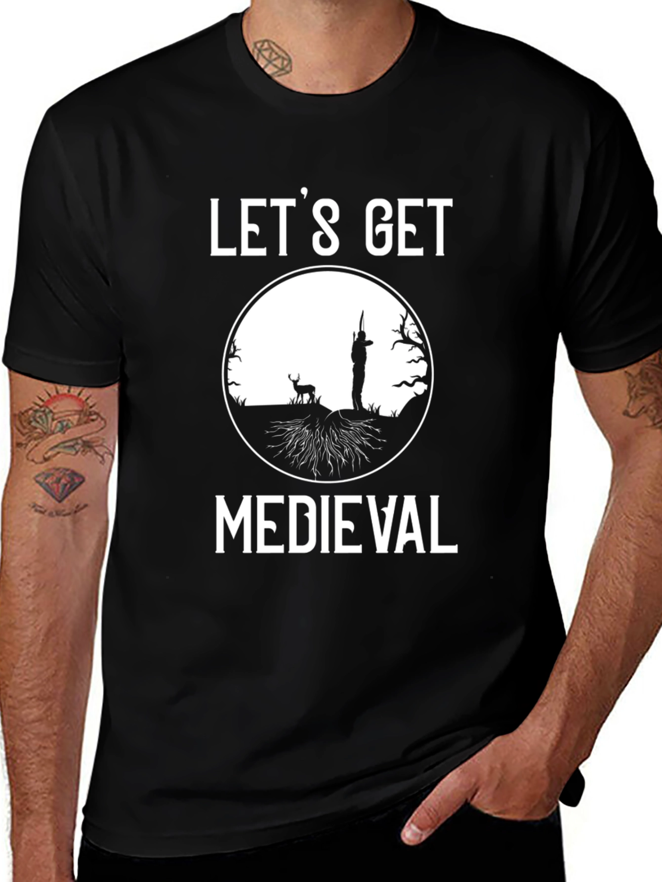 Lets Get Medieval Hunting T-Shirt