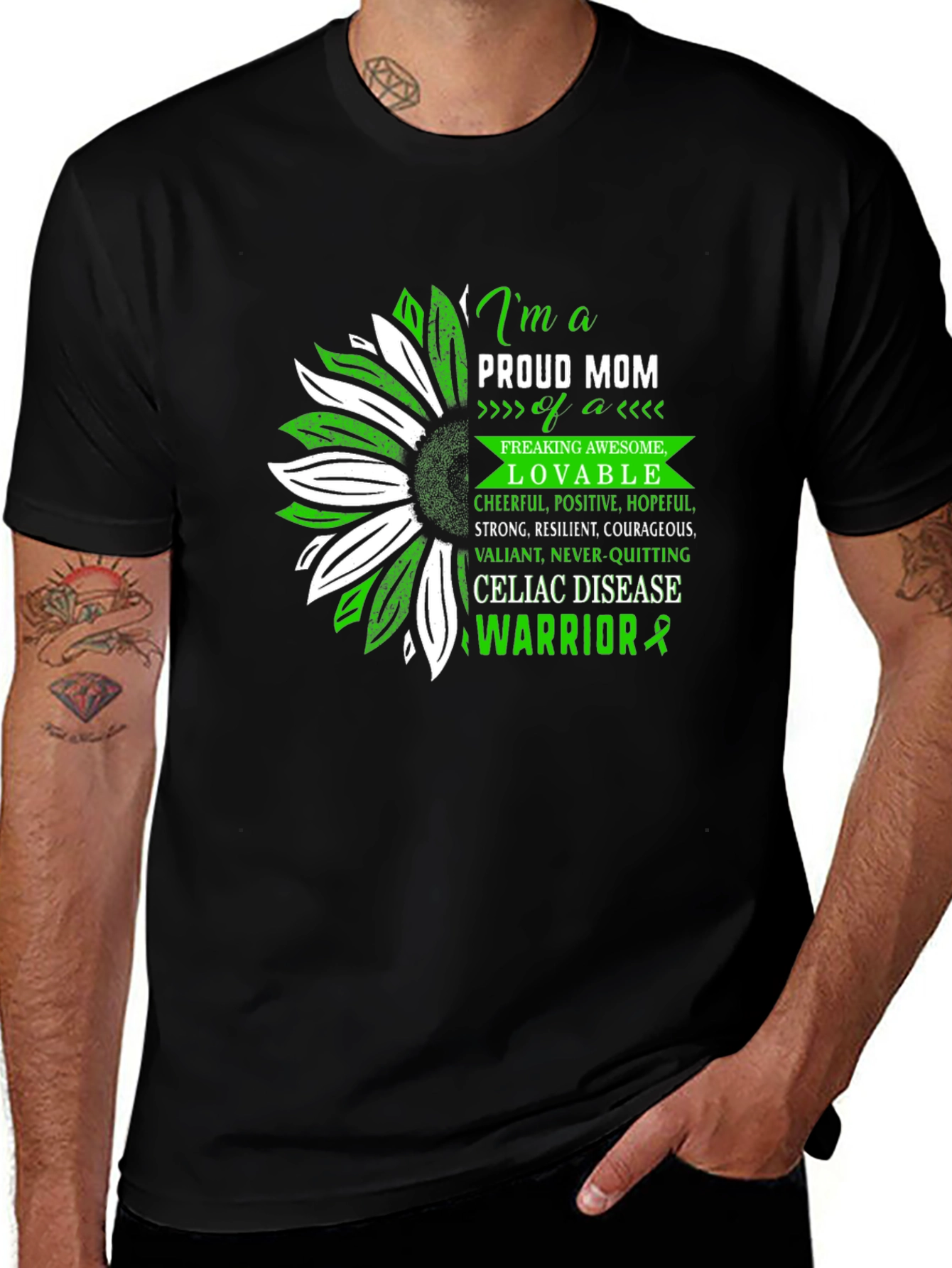Proud Mom of a Celiac Disease Warrior T-Shirt