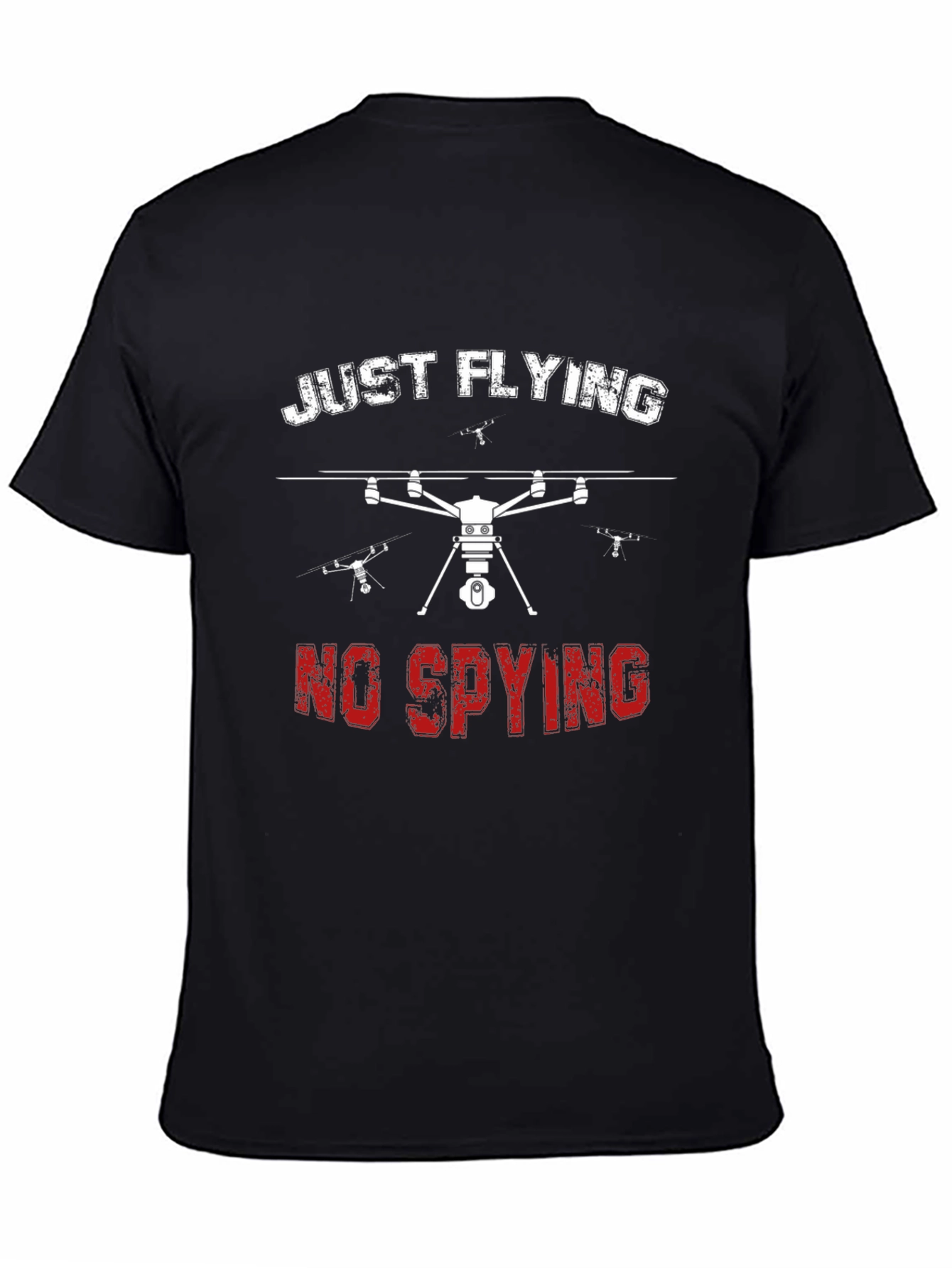 Just Flying No Spying Graphic Tee