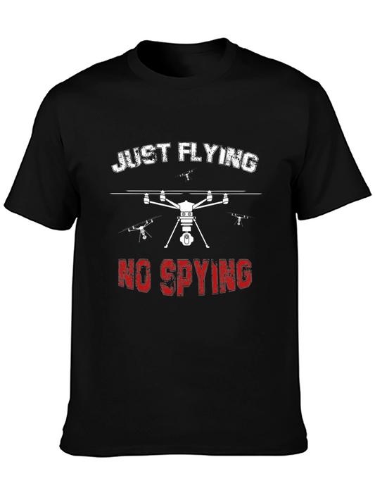 Just Flying No Spying Graphic Tee