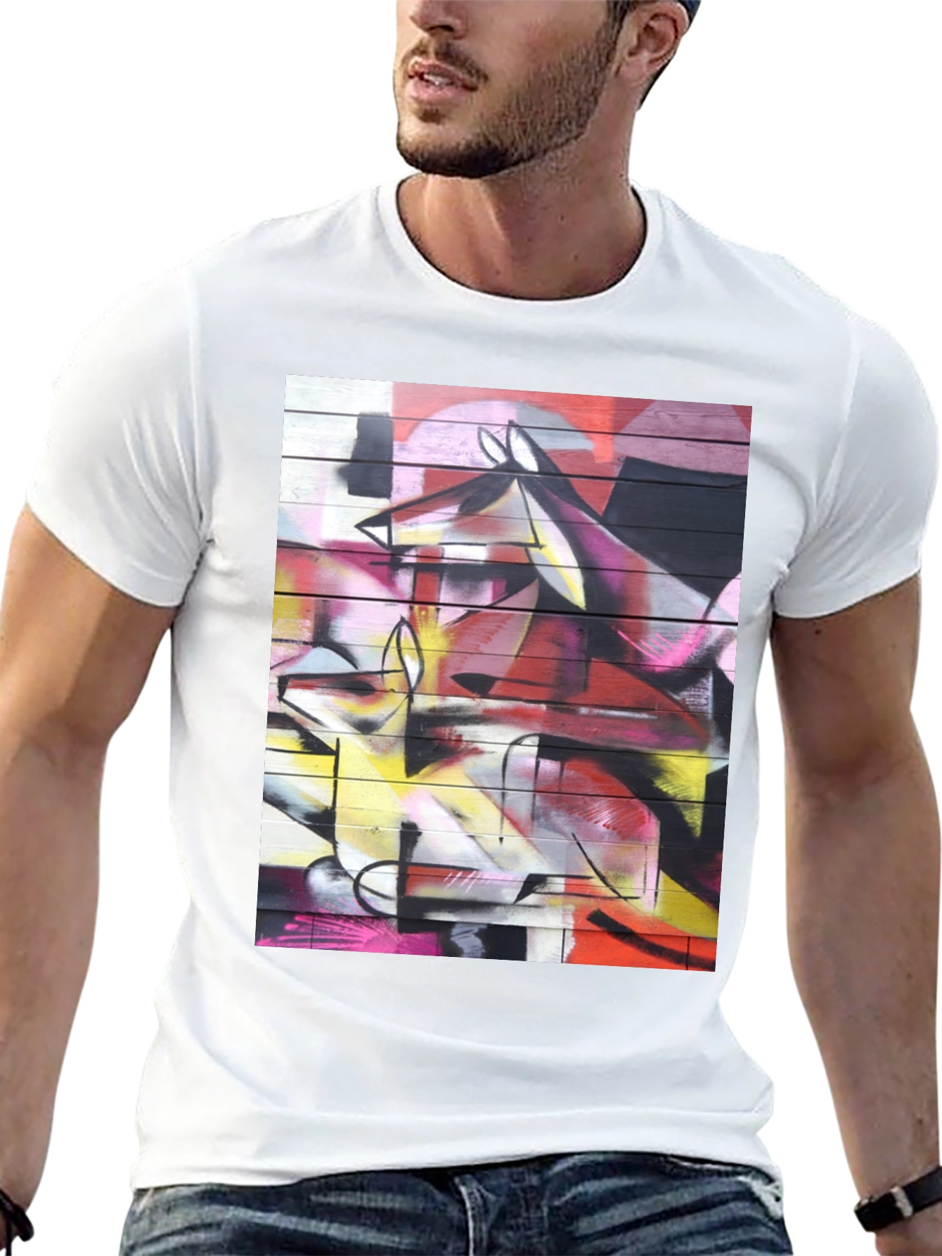 Abstract Graffiti Art T-Shirt
