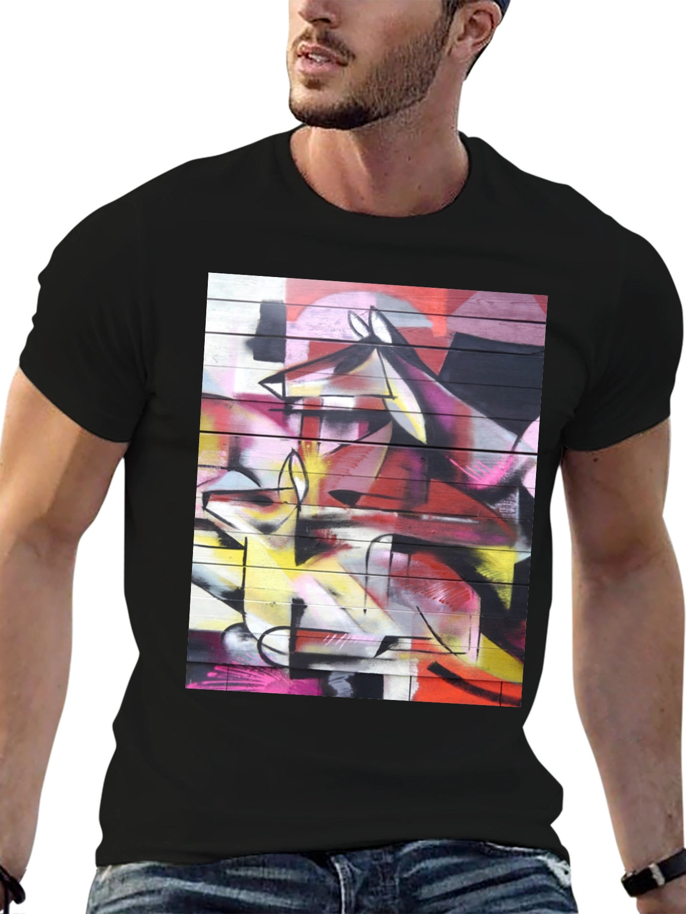 Abstract Graffiti Art T-Shirt