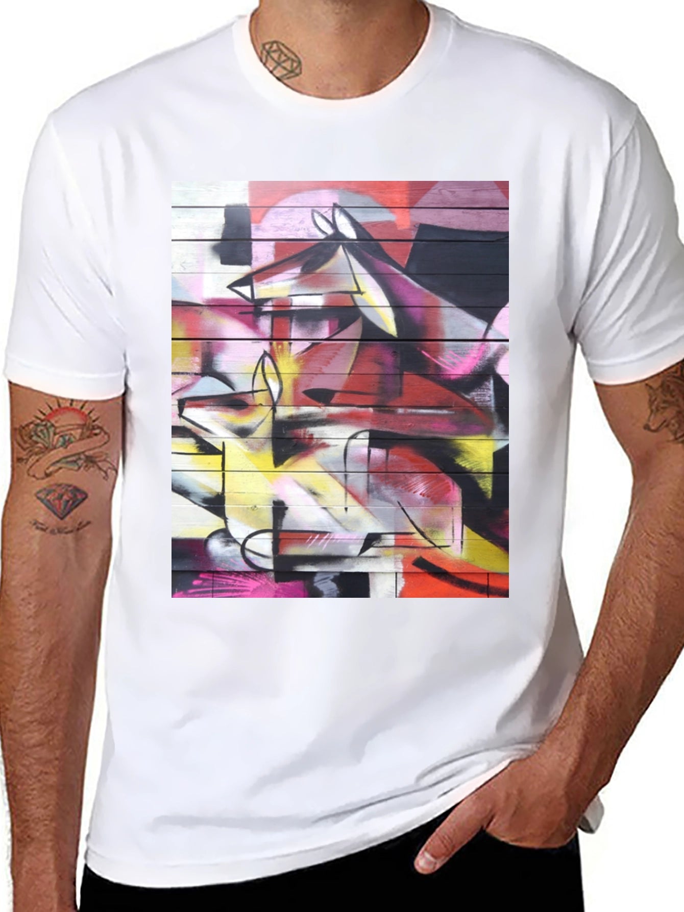 Abstract Graffiti Art T-Shirt