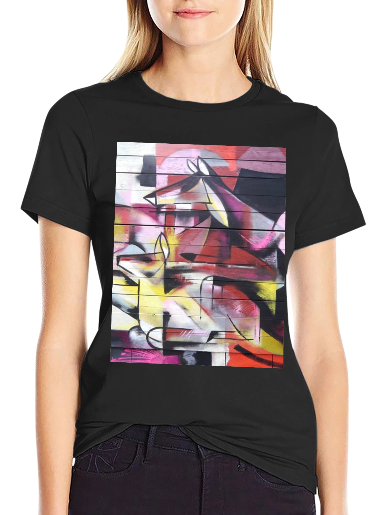 Abstract Graffiti Art T-Shirt