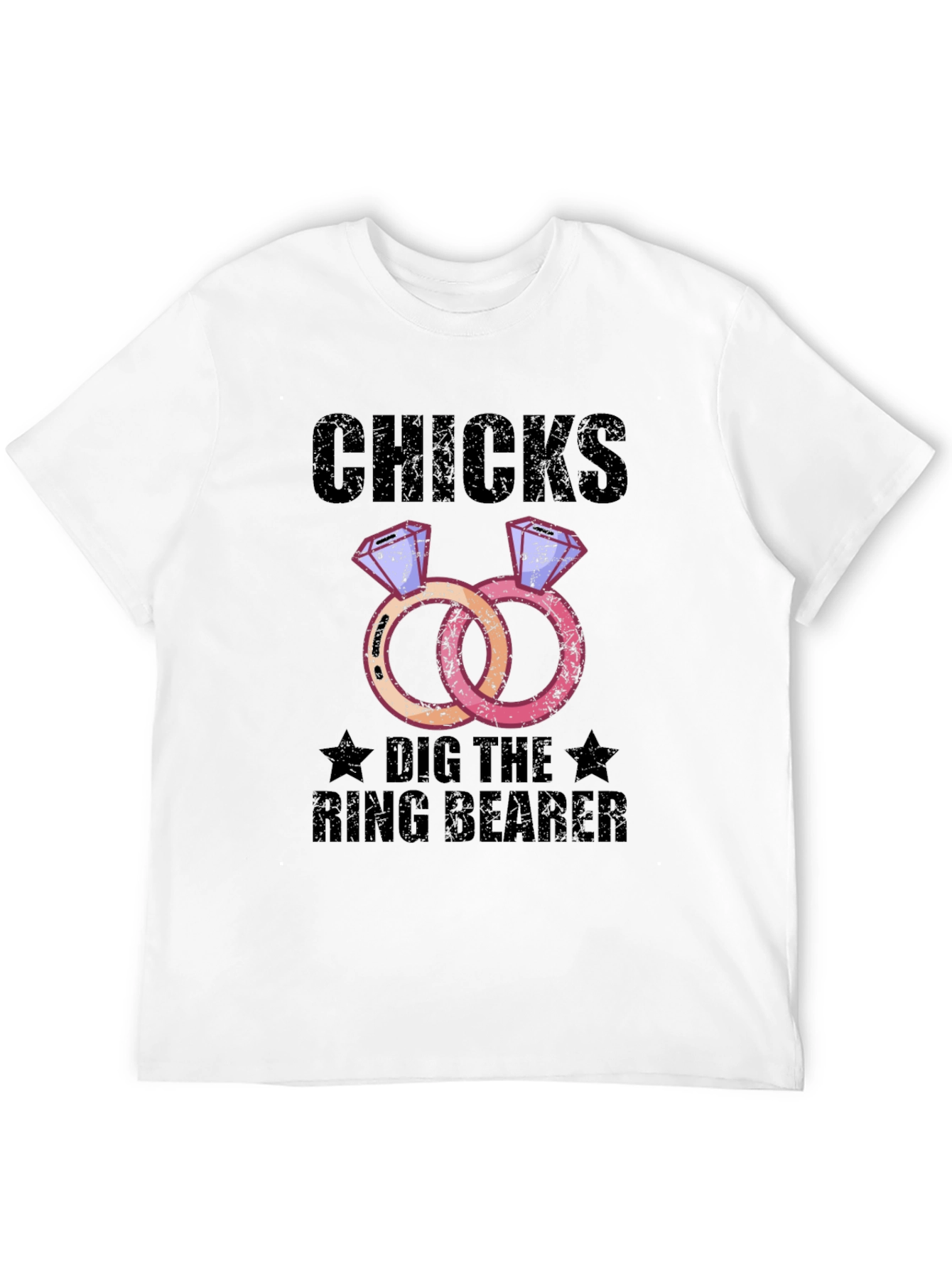Chicks Dig the Ring Bearer Graphic Tee