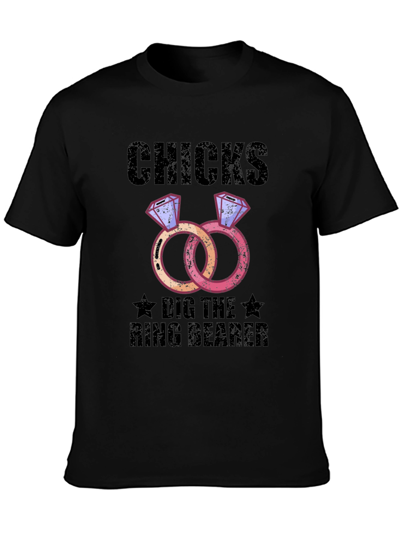 Chicks Dig the Ring Bearer Graphic Tee