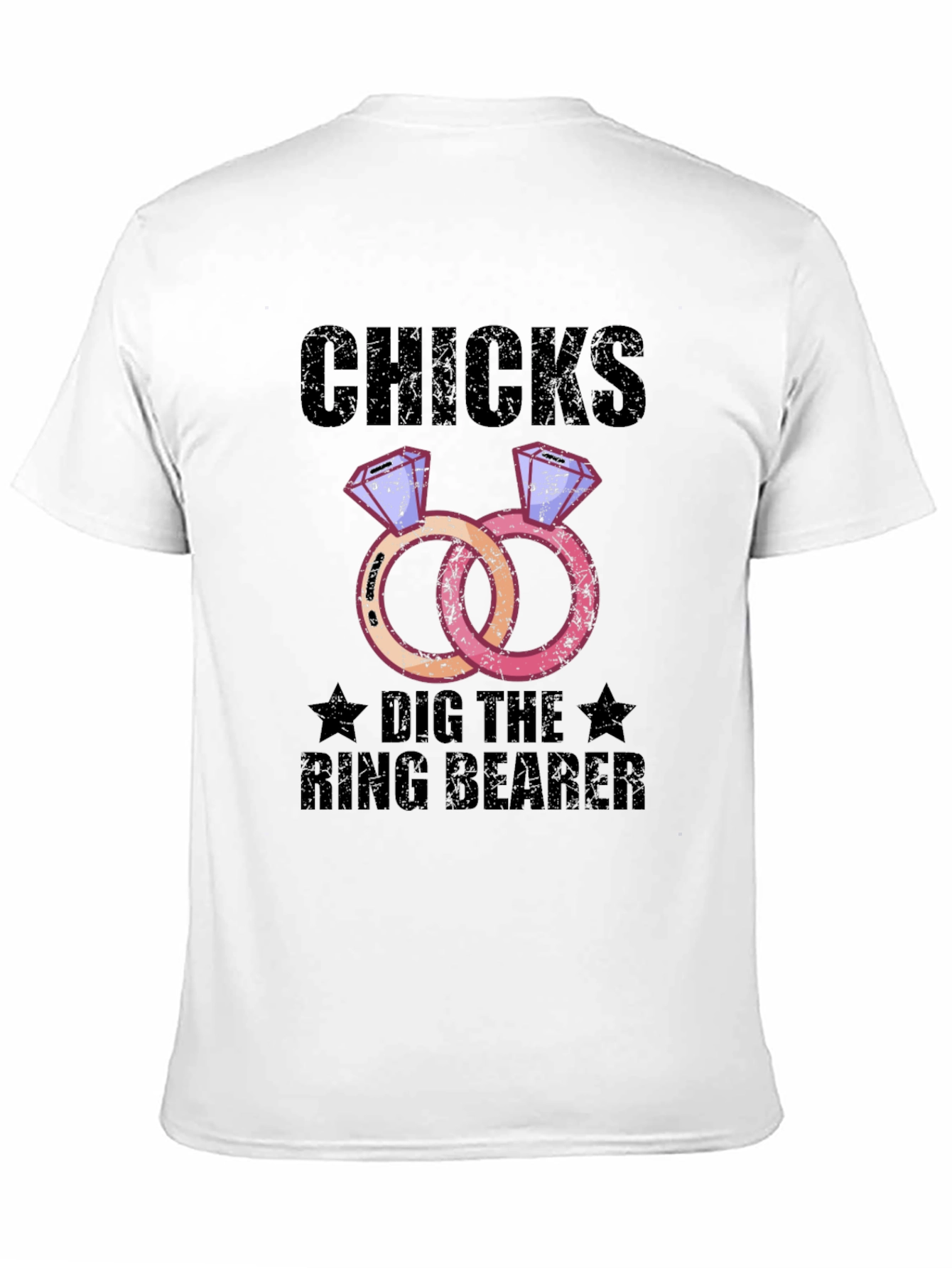 Chicks Dig the Ring Bearer Graphic Tee