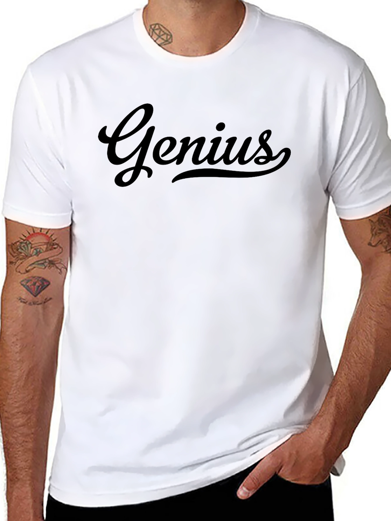 Genius Graphic Tee - Stylish & Comfortable
