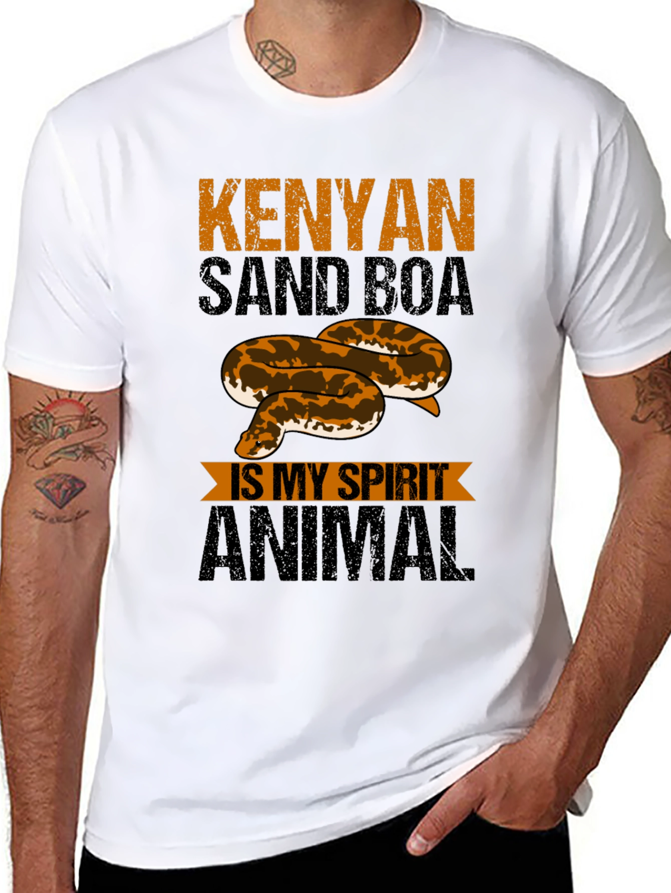 Kenyan Sand Boa Spirit Animal T-Shirt