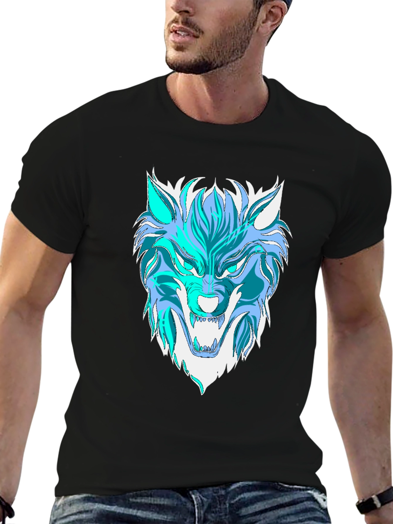 Cool Wolf Graphic Tee