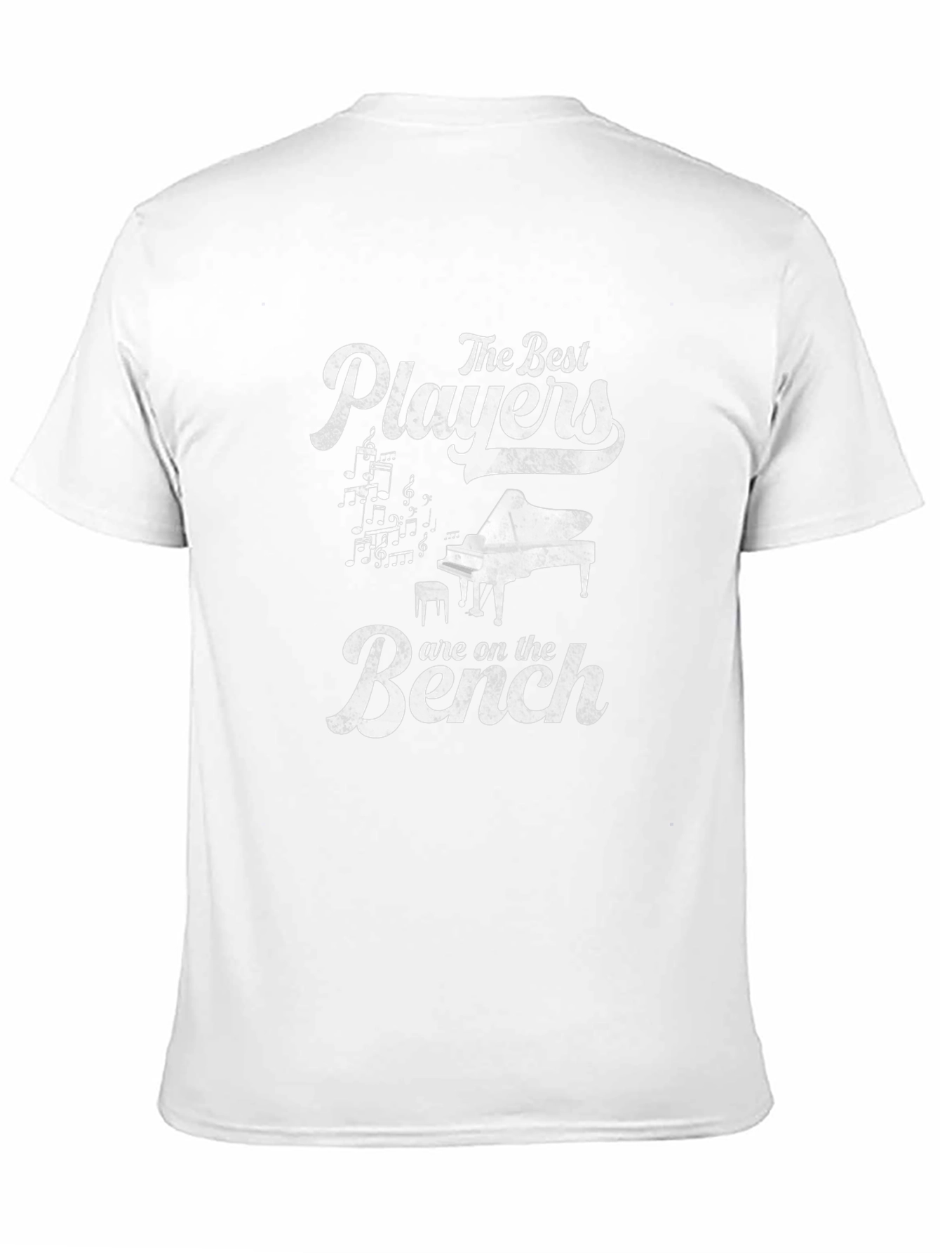 The Best Players Piano T-Shirt