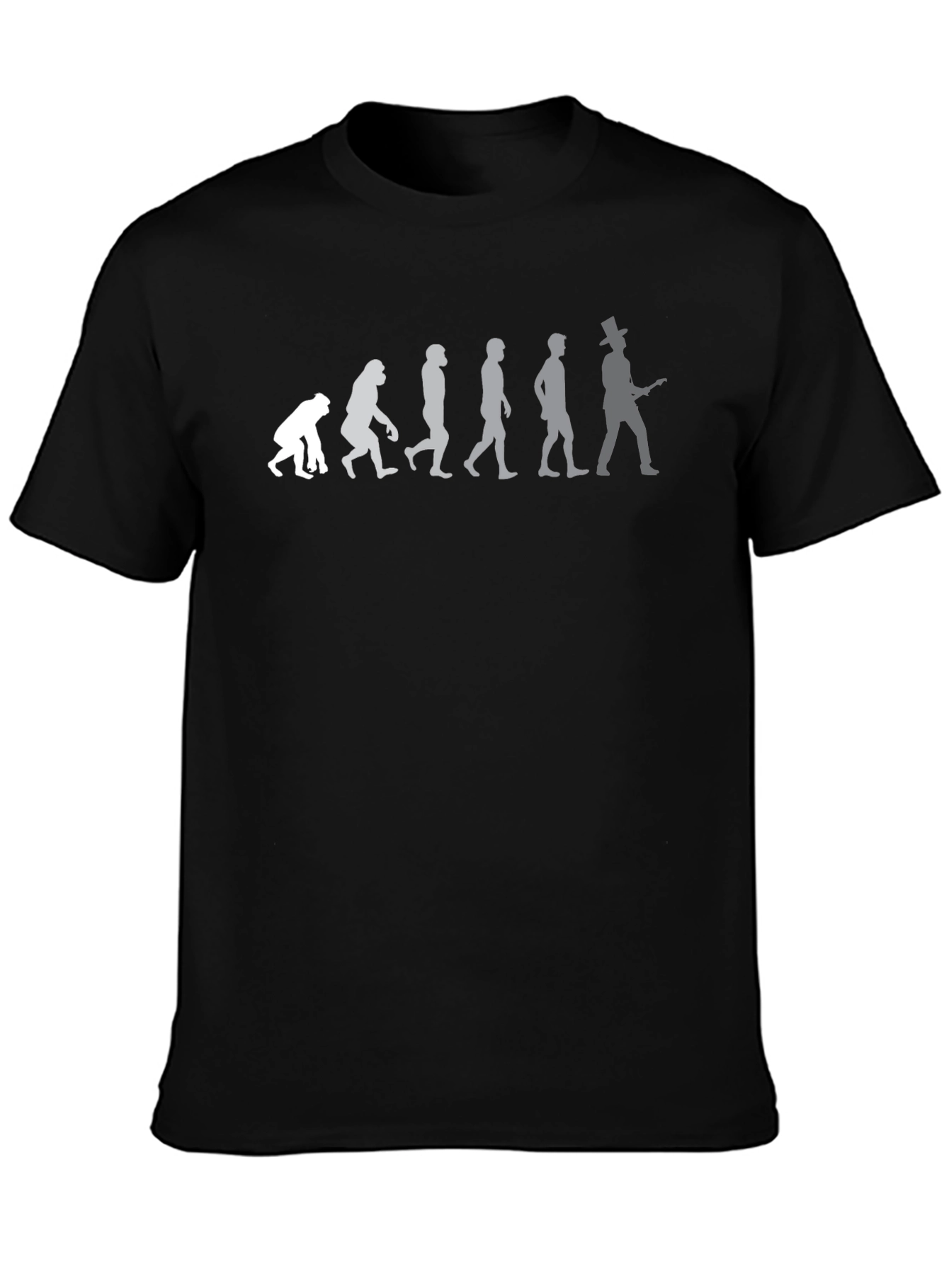 Evolution of a Guitarist Graphic Tee