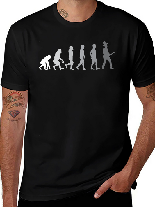 Evolution of a Guitarist Graphic Tee